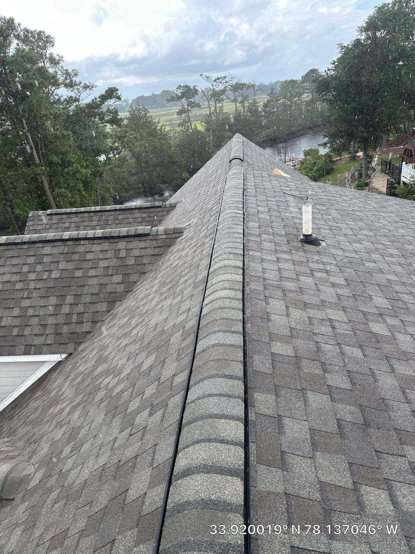 CertainTeed Landmark Weatheredwood Roof Replacement by RGR Construction and Roofing, LLC