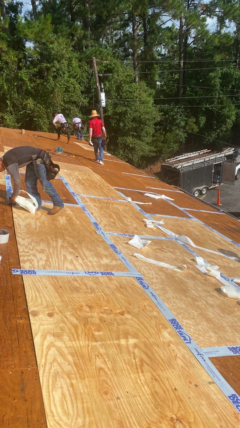 Commercial Roofing Installation using Roof Replacement by American Roofing & Construction LLC
