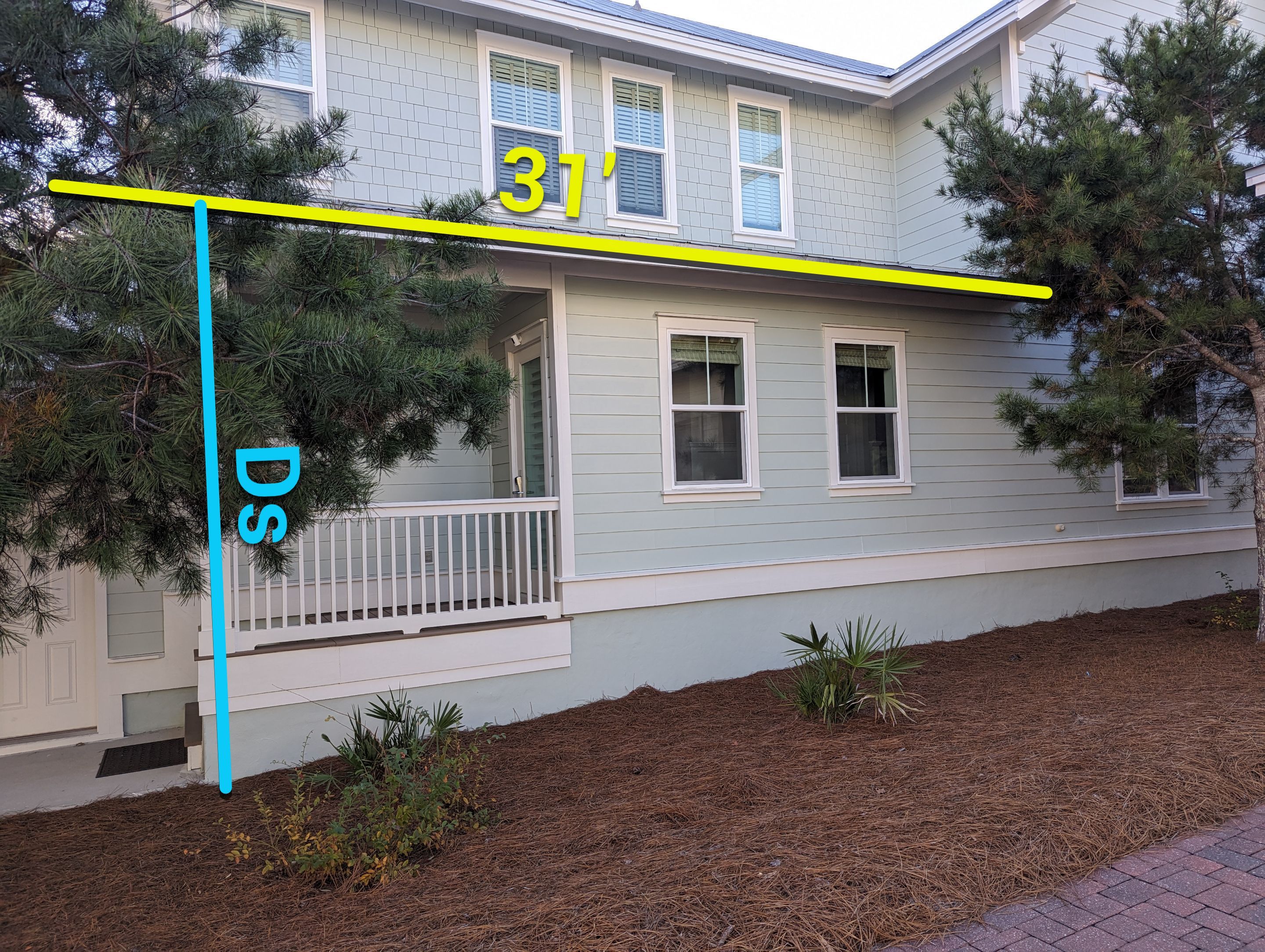 New Downspouts Installation in Rosemary Beach, FL by Gutter Professors
