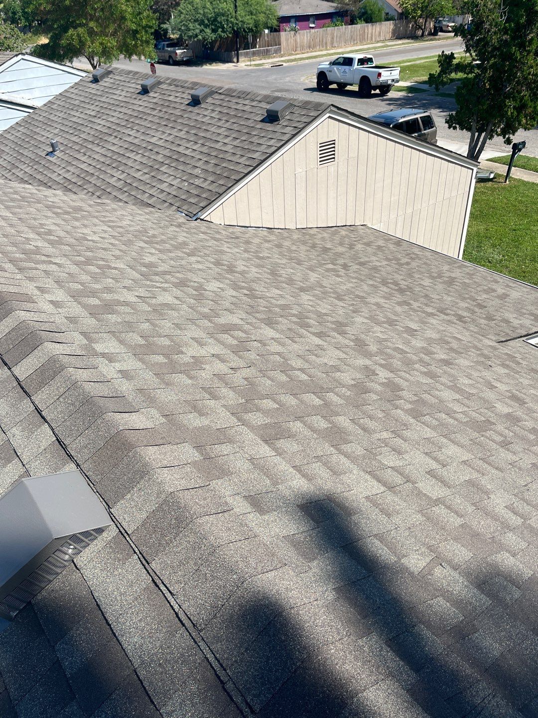 Residential Roofing Installation using GAF Natural Shadow Shingles by Lighthouse Roofing