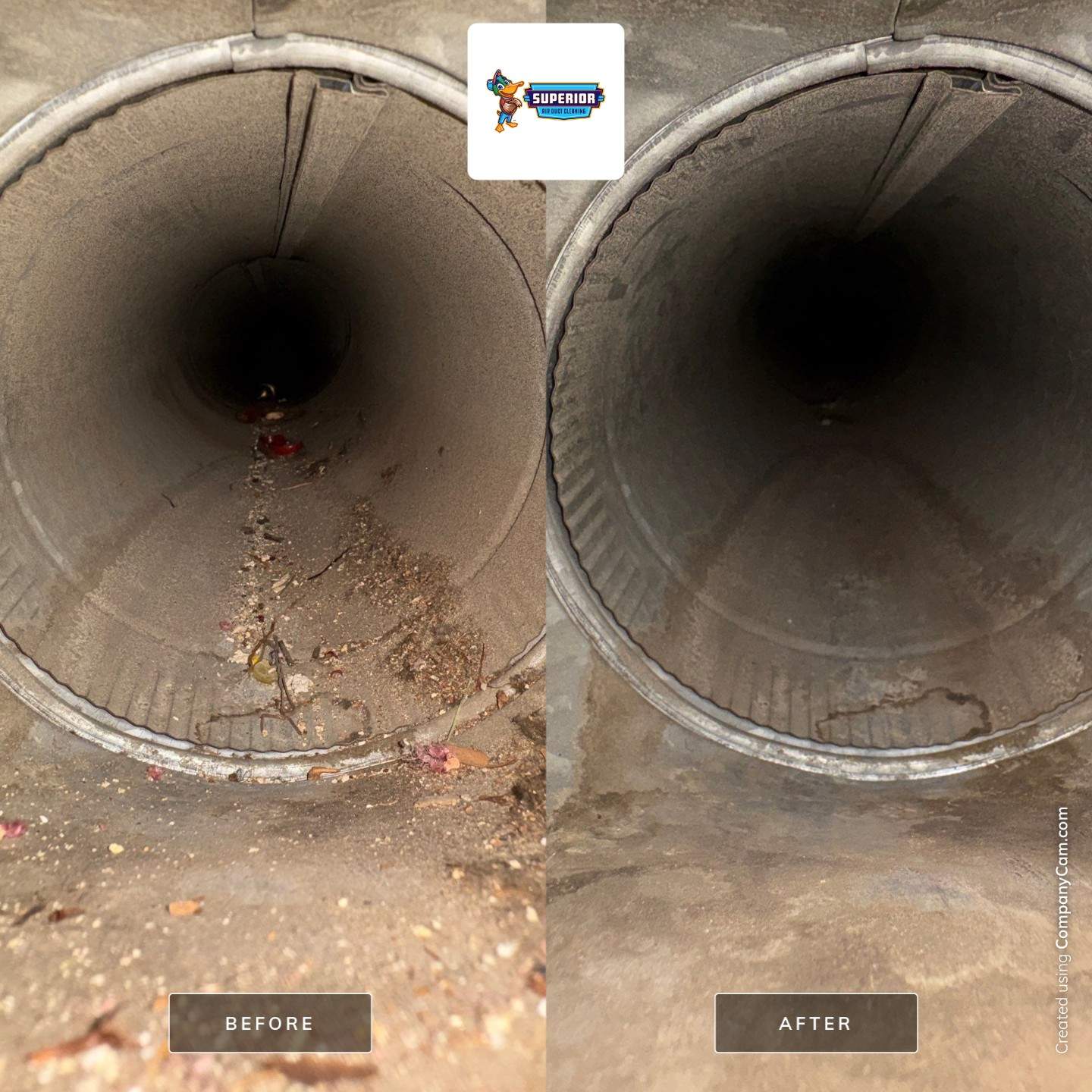 Air Duct Cleaning With a Vacuum Truck in Youngstown, OH by Superior Air Duct Cleaning