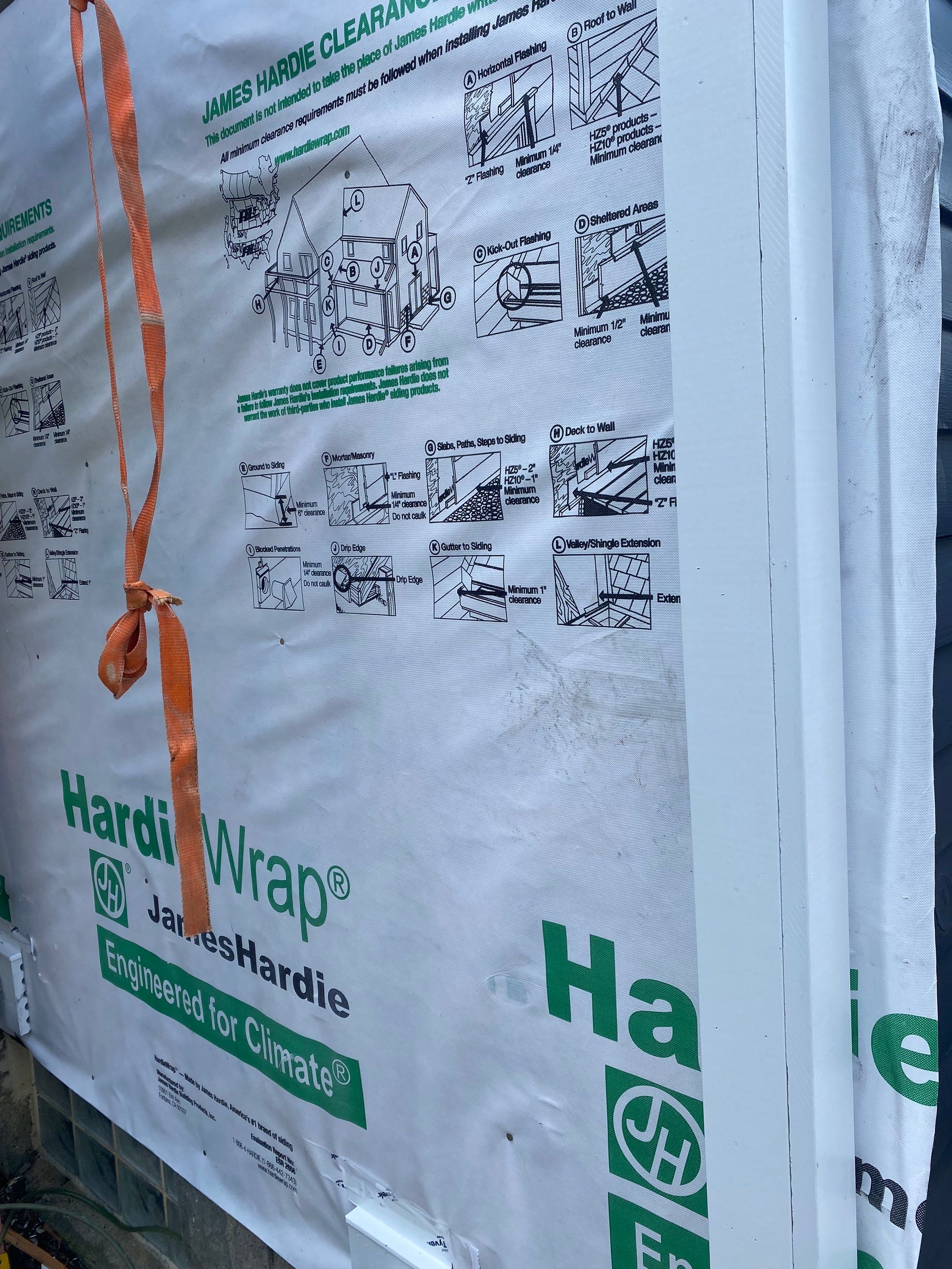 Siding Installation using James Hardie Fiber Cement Lap Siding by Best Exteriors Inc