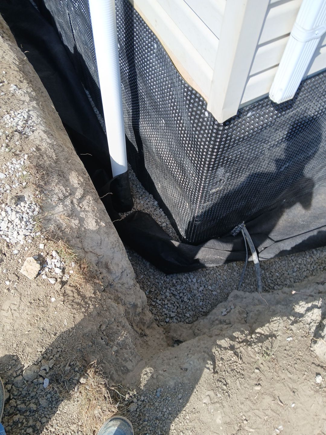 Exterior Waterproofing & Embedded Fiber Reinforcements by Toledo Basement Repair