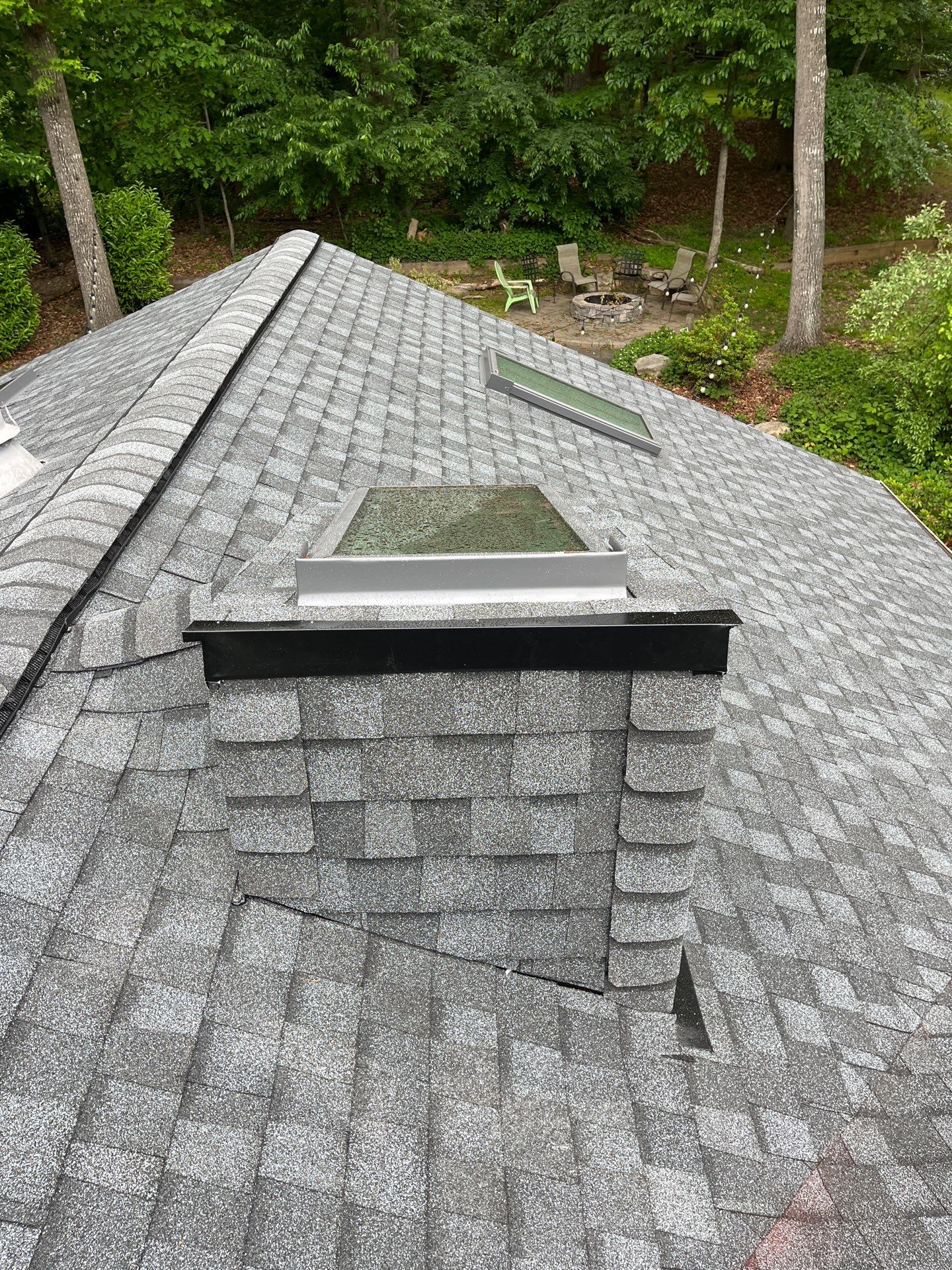 Oakton: Roof Replacement With CertainTeed Landmark Designer Shingles in Pewter by RM Banning, Inc.