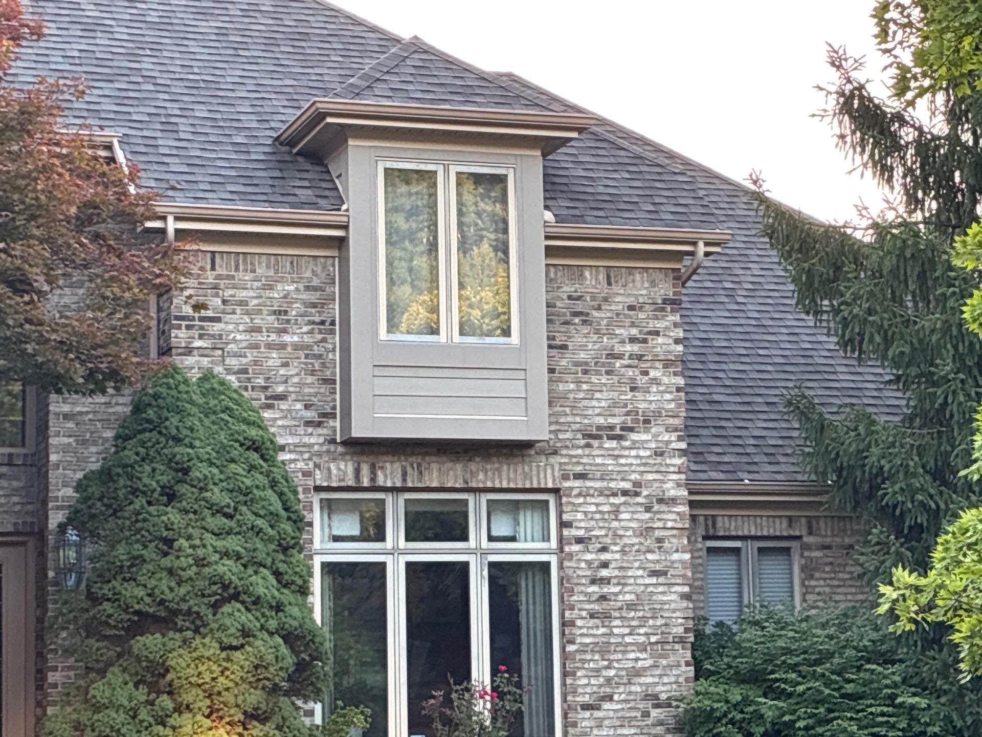 Partial James Hardie Siding and Window Trim Renovation in Sewickley Heights by Ideal Siding Pittsburgh
