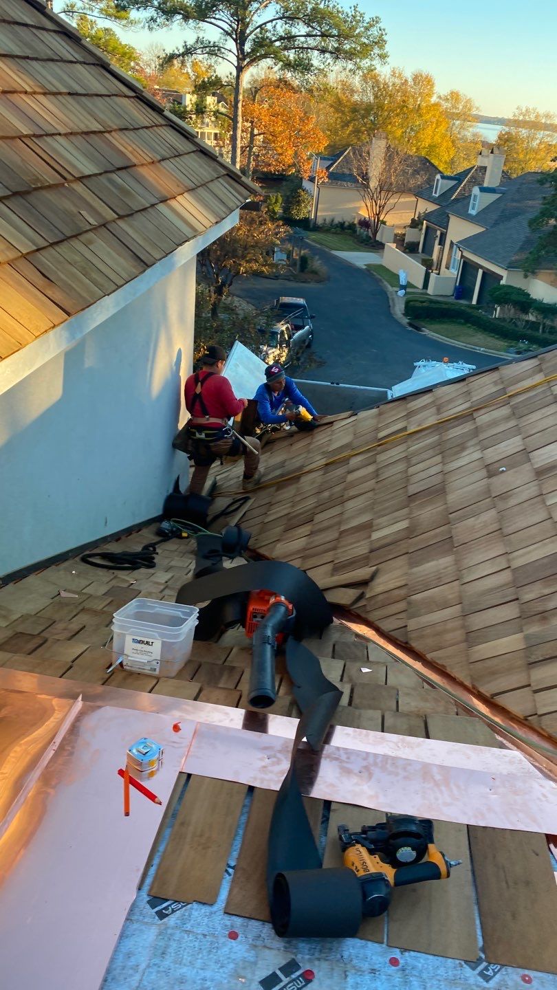 Residential Cedar Shake Roof Installation | Madison, MS by Watkins Construction & Roofing