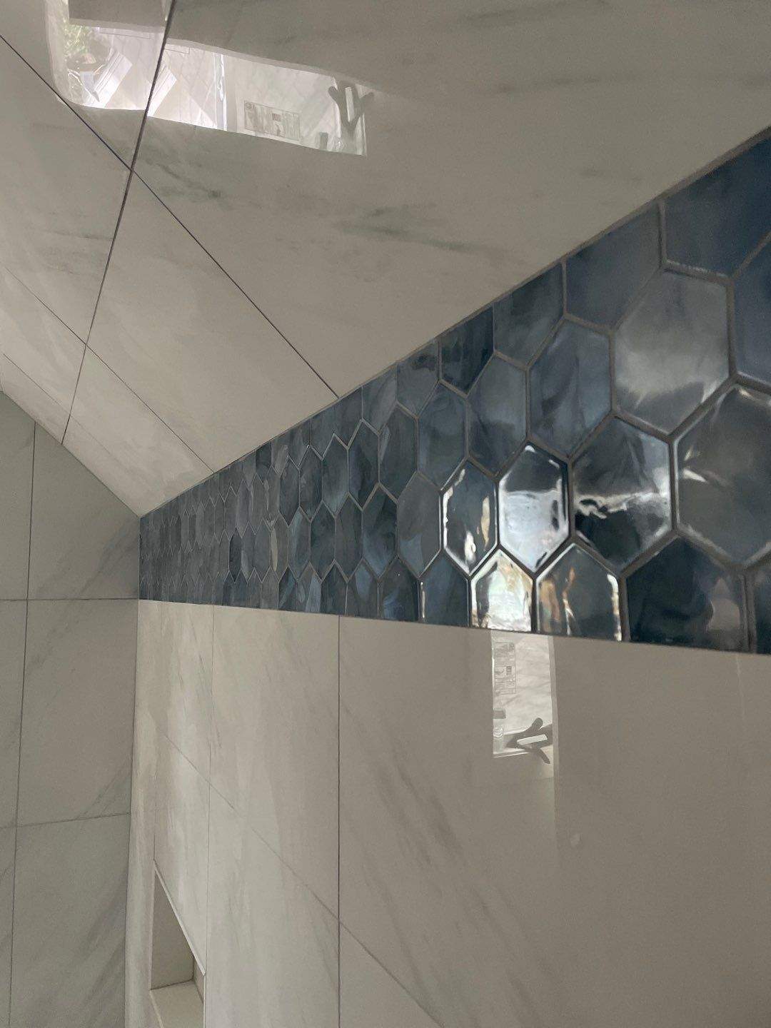 Cool Vibe Master Bath by Footprints Bath and Tile of East Atlanta