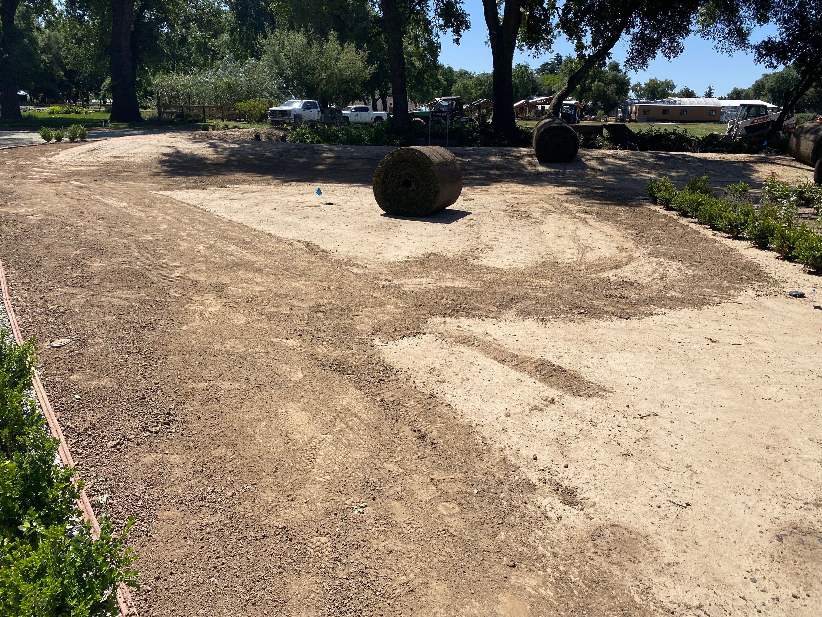 Project in Lodi by A - G Sod Farms