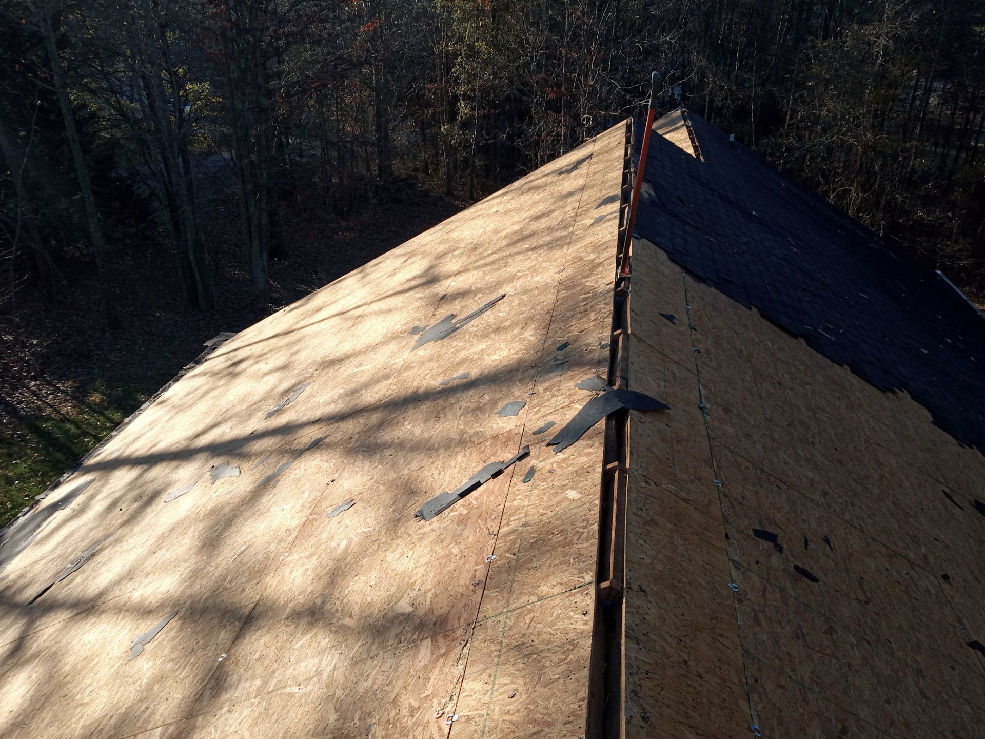 Residential Roofing Installation using Architectural shingles by BROCK BUILDERS 
