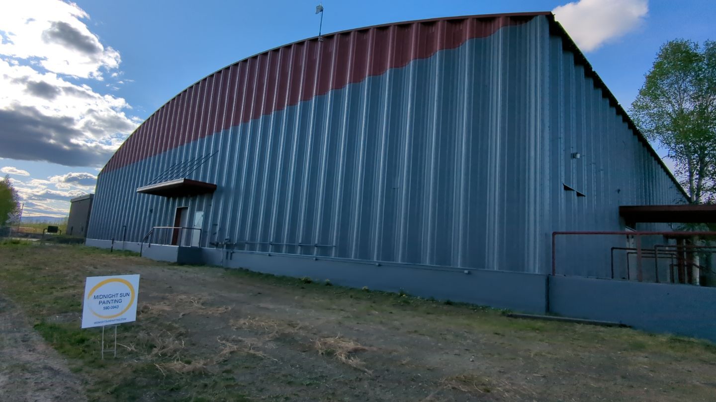HUGE Warehouse Repaint! by Midnight Sun Painting
