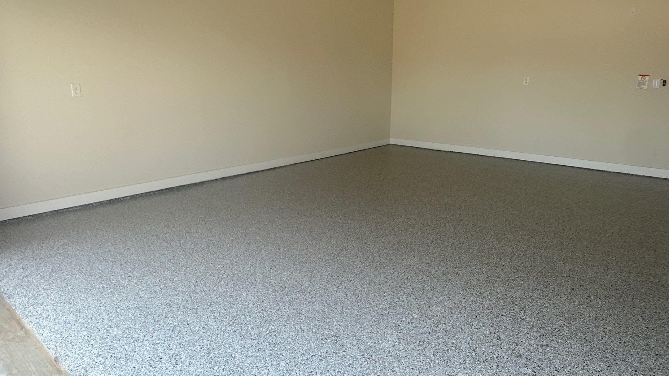 Rodney C. new garage floor looks great  by Banner Garage