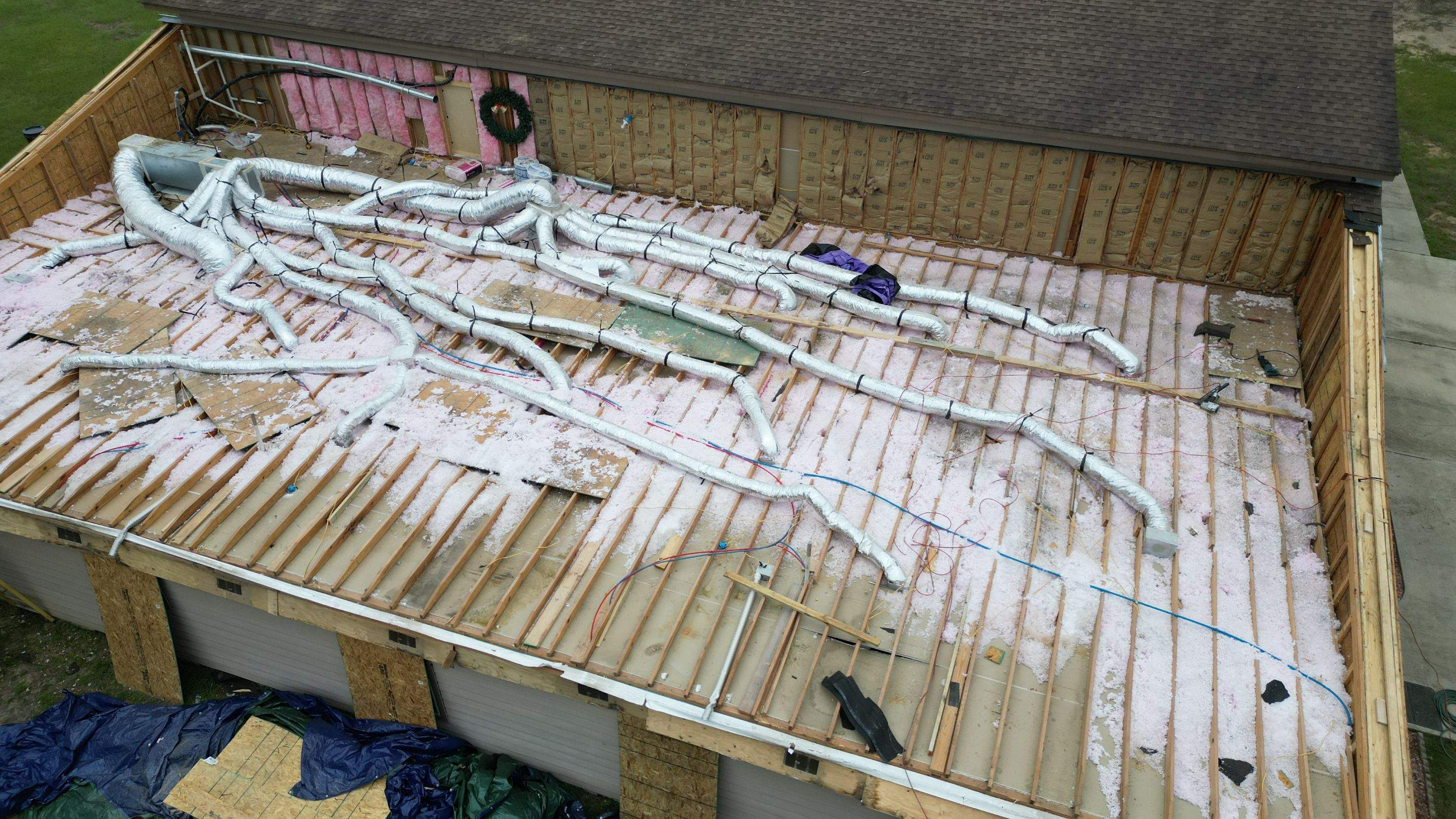 Repair Roof Damages & Interior Damages - Project in Coldspring Texas by Harden Enterprise Services LLC