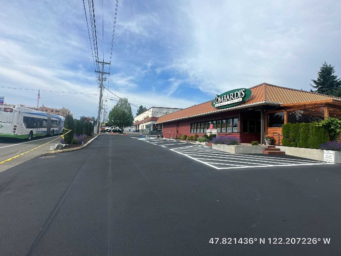 Lombardi's Restaurant/Bothell WA by Jireh Asphalt & Concrete Inc 