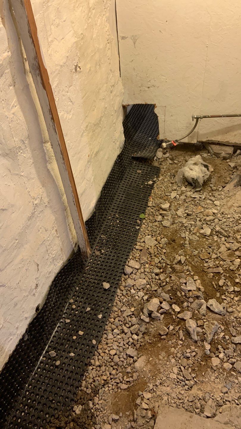 Basement Remodel for New Tenants in North by Waterproofing Northeast