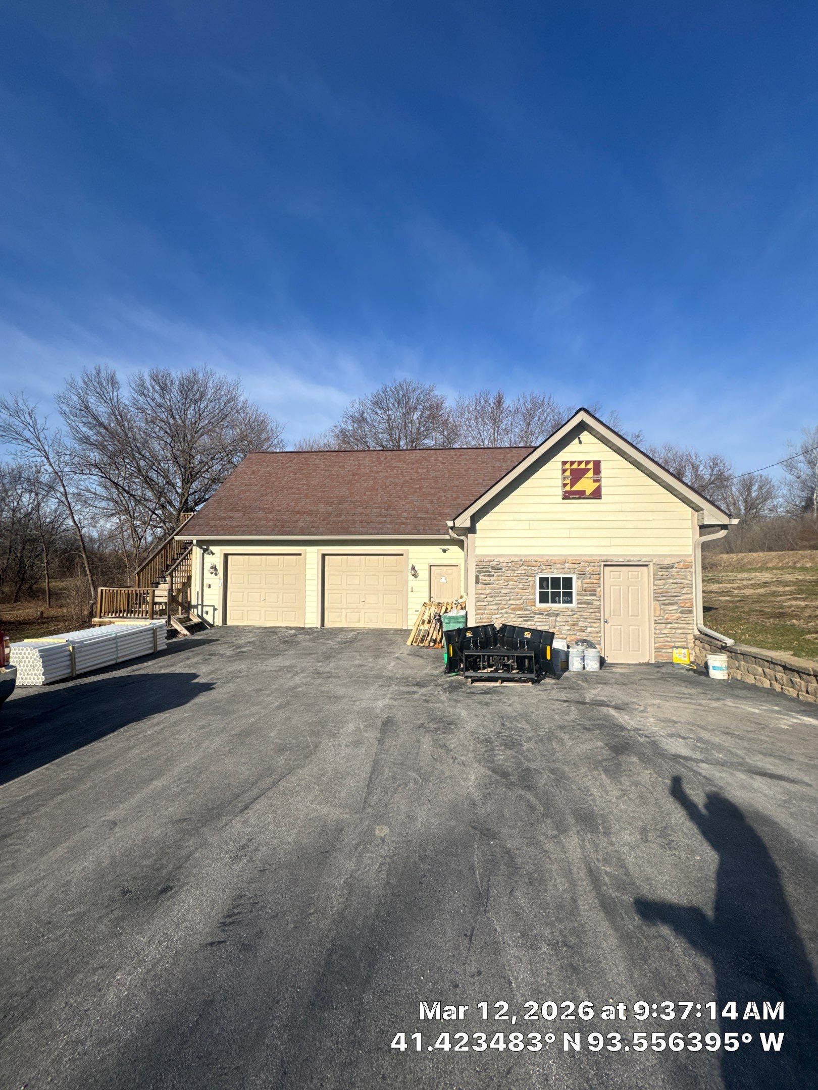 Residential Exterior Repaint Including Shop and Shed  by Midwest Paint LLC
