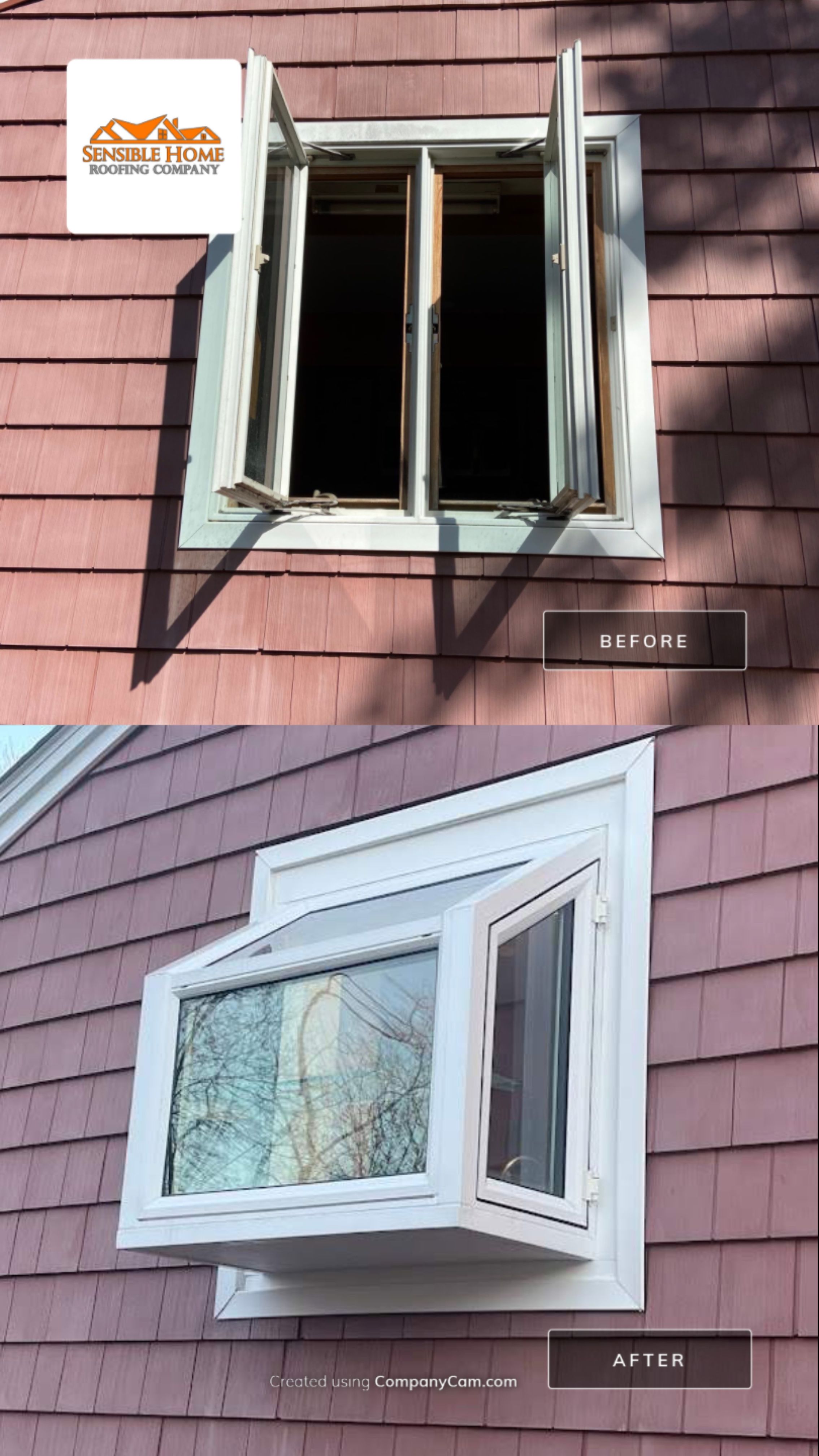 Window Installation using Custom Window by Sensible Home Solutions