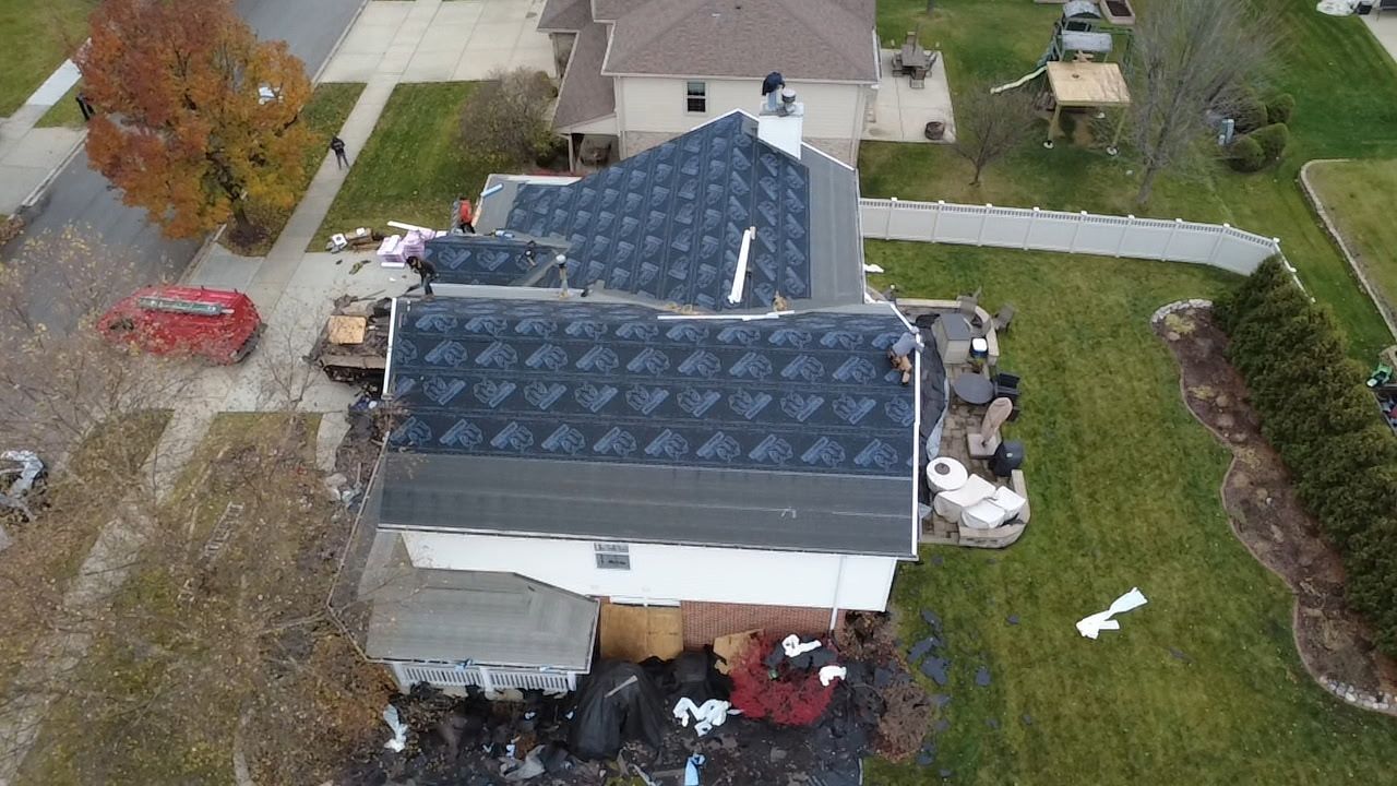 Project in Lockport by AJ Exteriors & Roofing Inc.