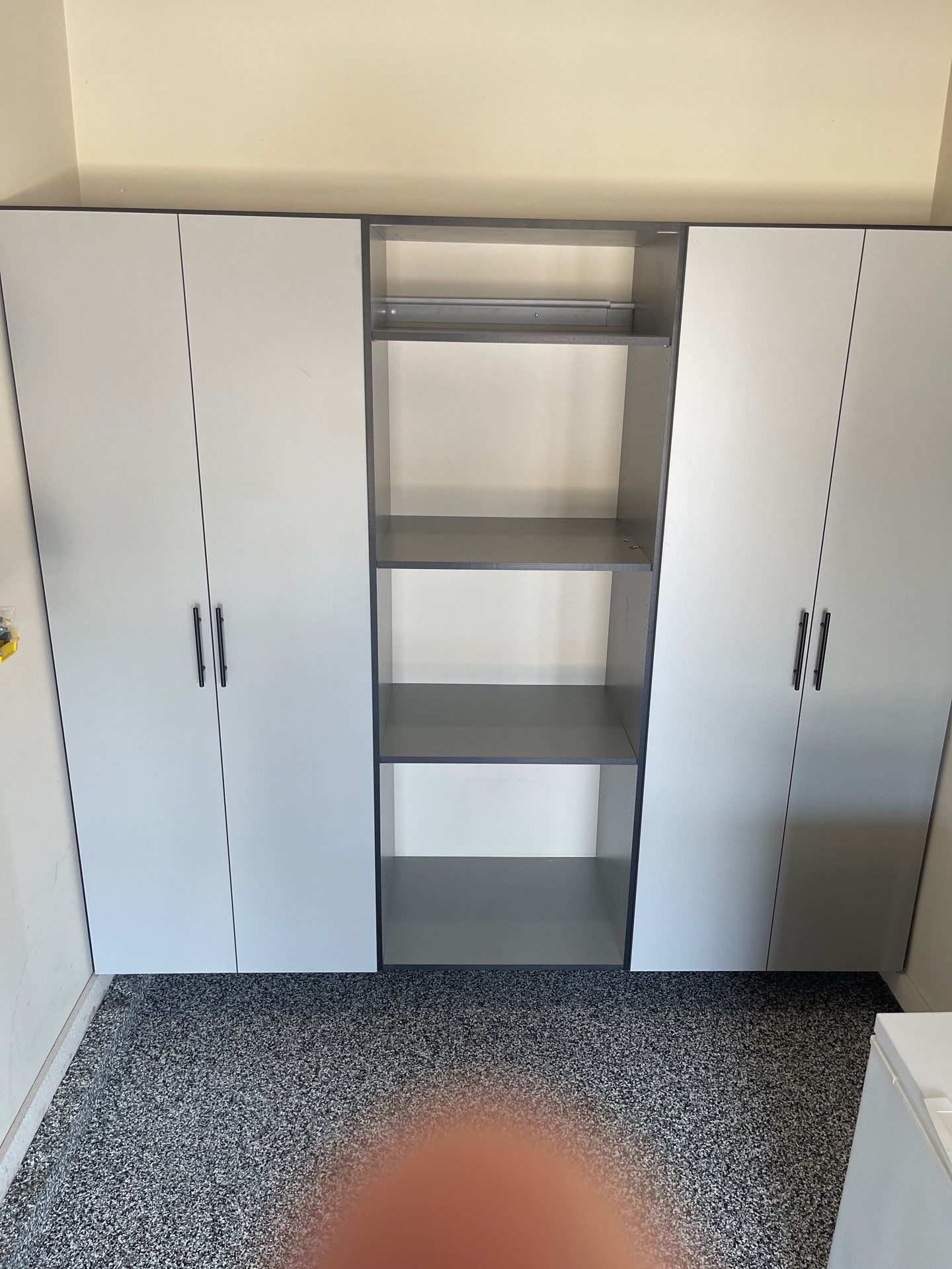 Steve C. adds cabinet storage to garage!  by Banner Garage