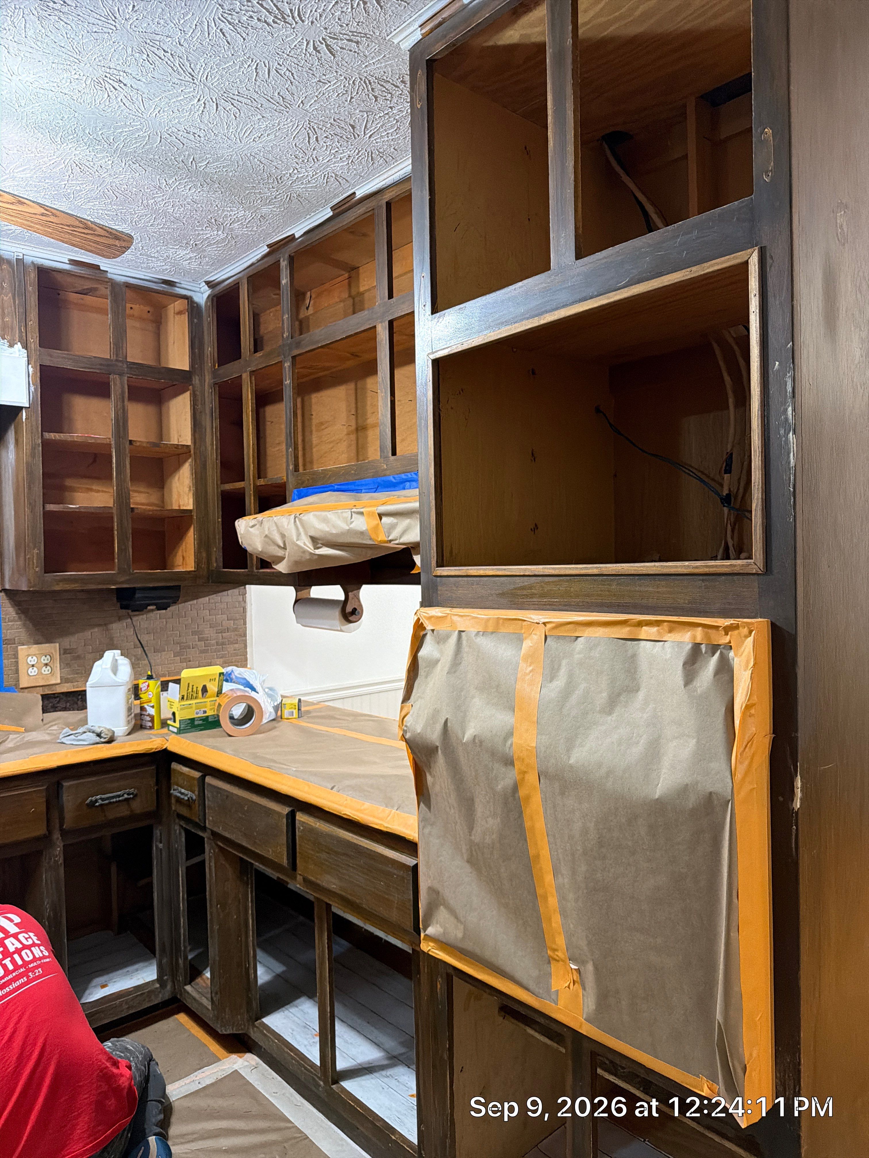 Kitchen Cabinet Refinishing in Monroe, Georgia by PGP Surface Solutions, LLC