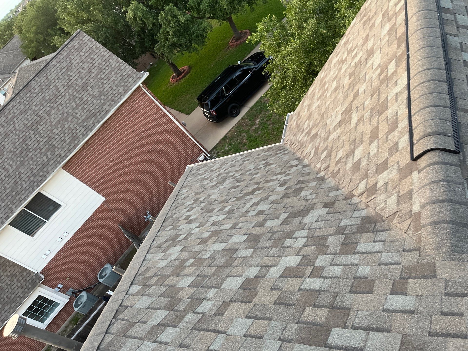 Residential Roofing Installation using Owen's Corning Duration (Lifetime) Shingles by Roof Repair Company