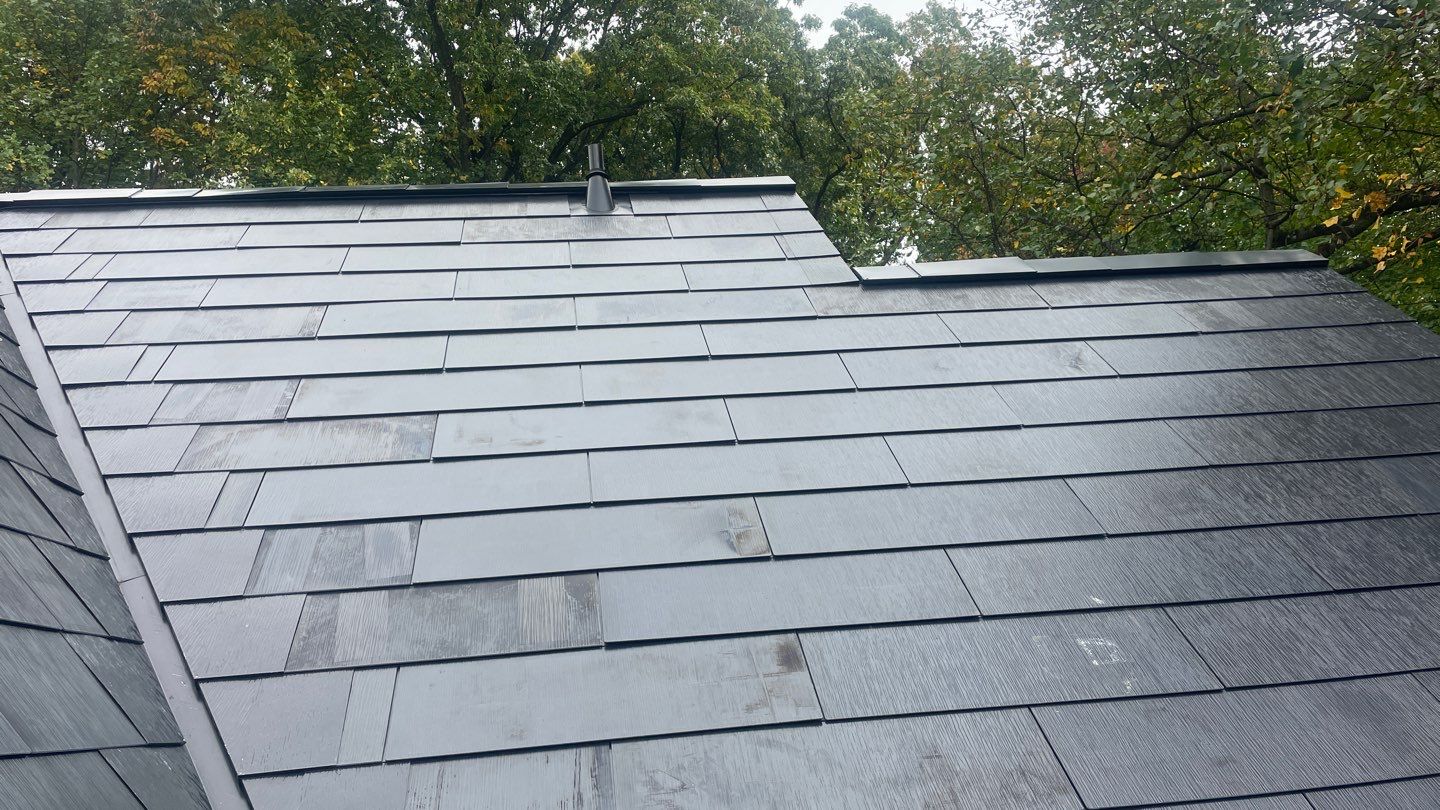 Tesla Solar Roof near Hershey, PA by American Home Contractors