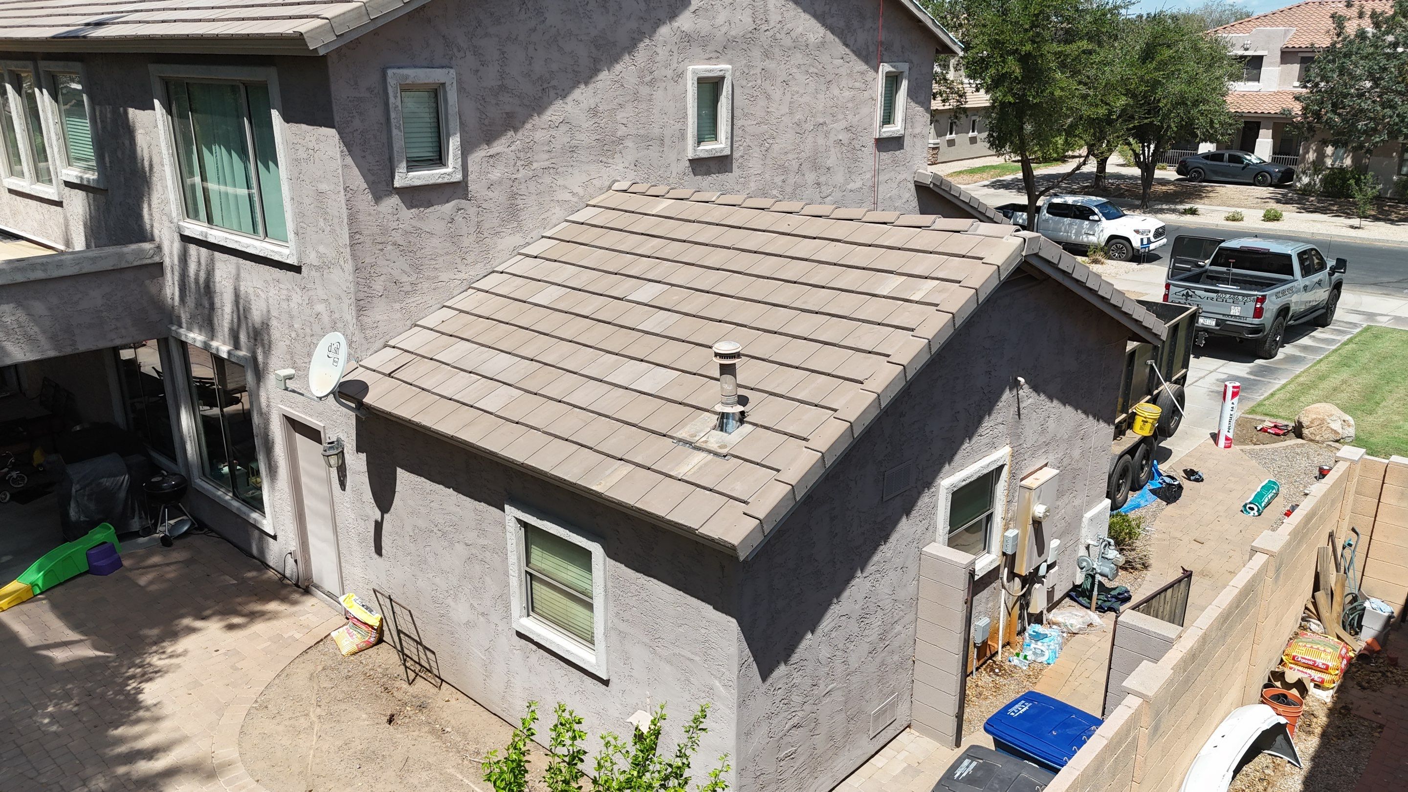 Project in Queen Creek, AZ by Saint Roofing