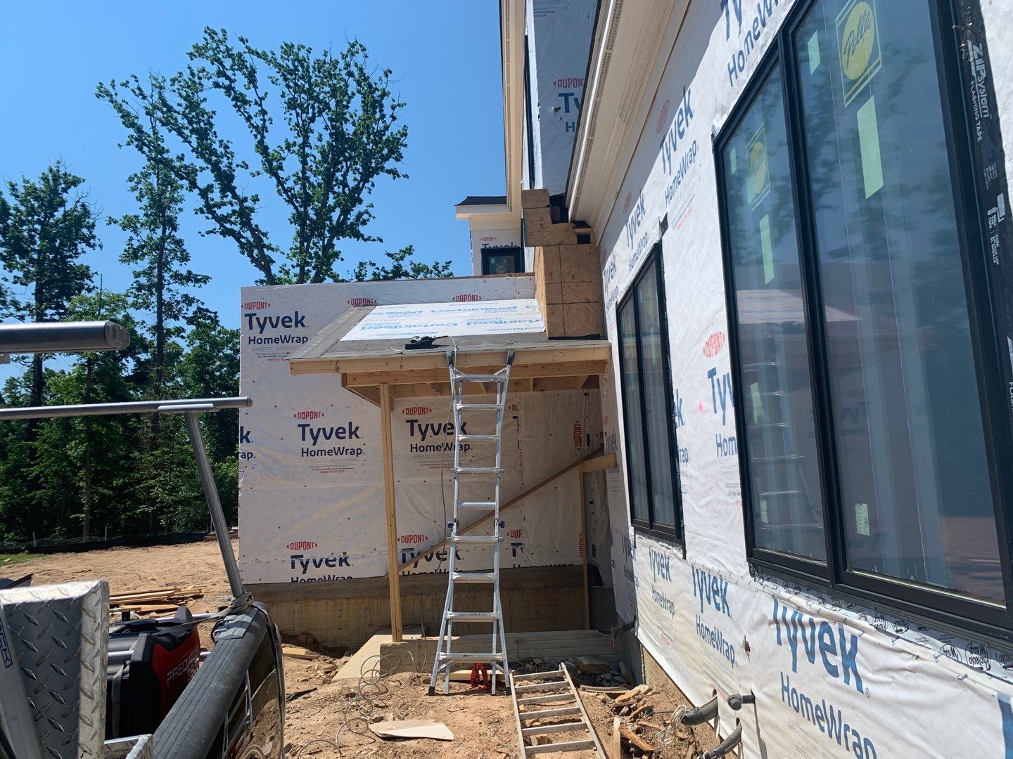 New Construction Roofing Install using CertainTeed Landmark Pro, Moire Black by RJC General Construction, LLC.