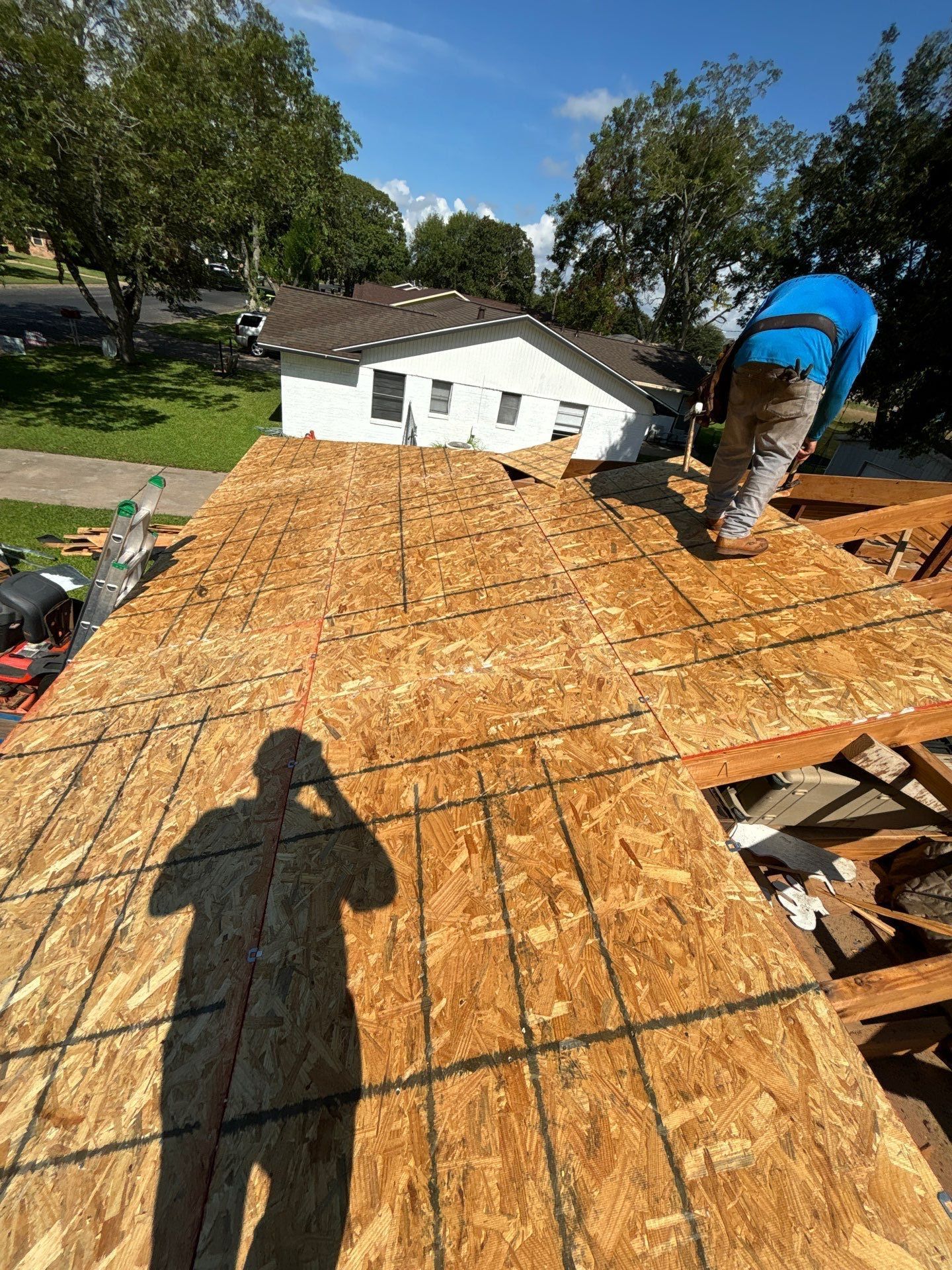 Residential Roofing Installation using Owen's Corning Duration (Lifetime) Shingles by Roof Repair Company