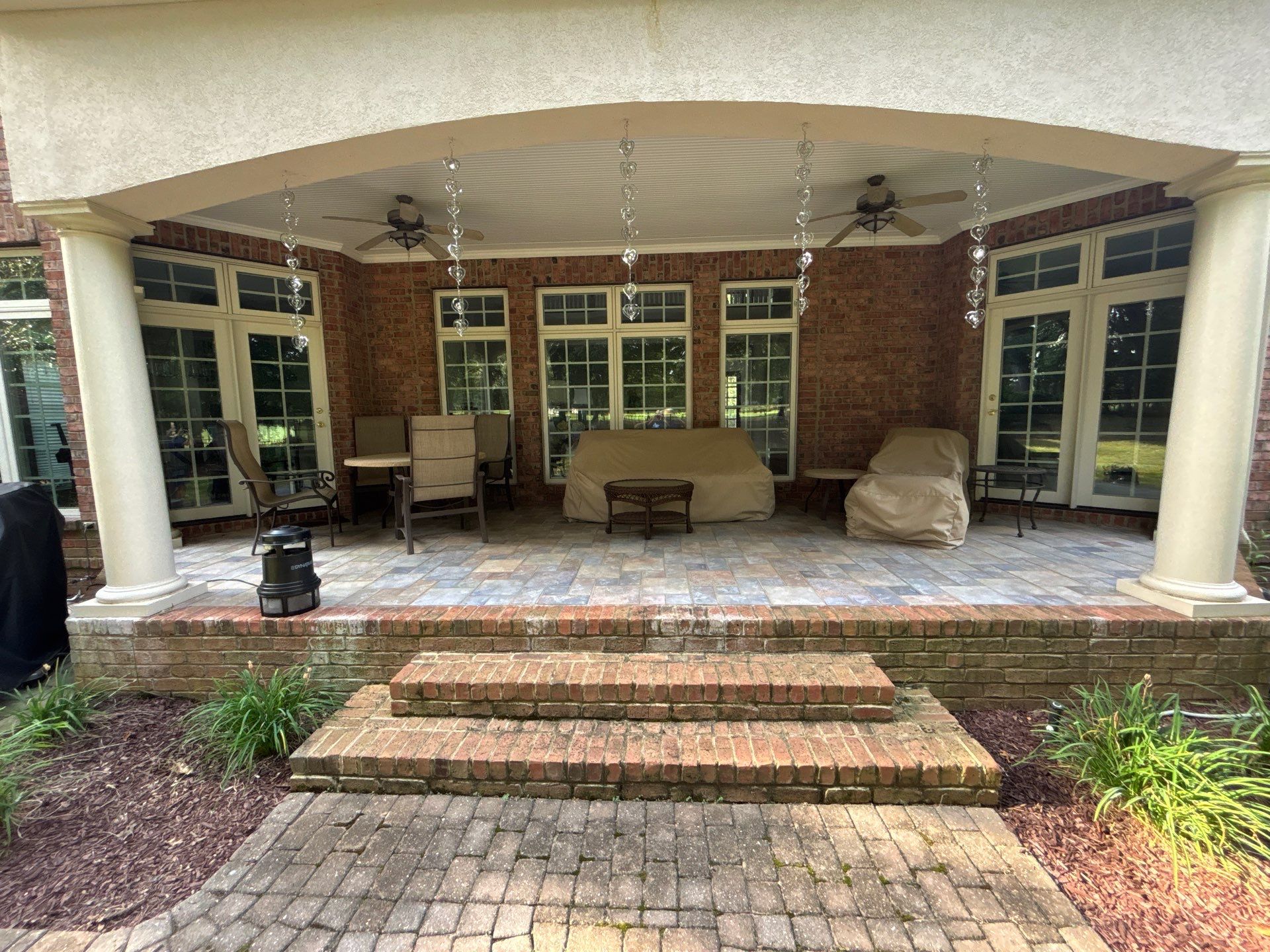 Pavers using Concrete Sealant by DuraSeal