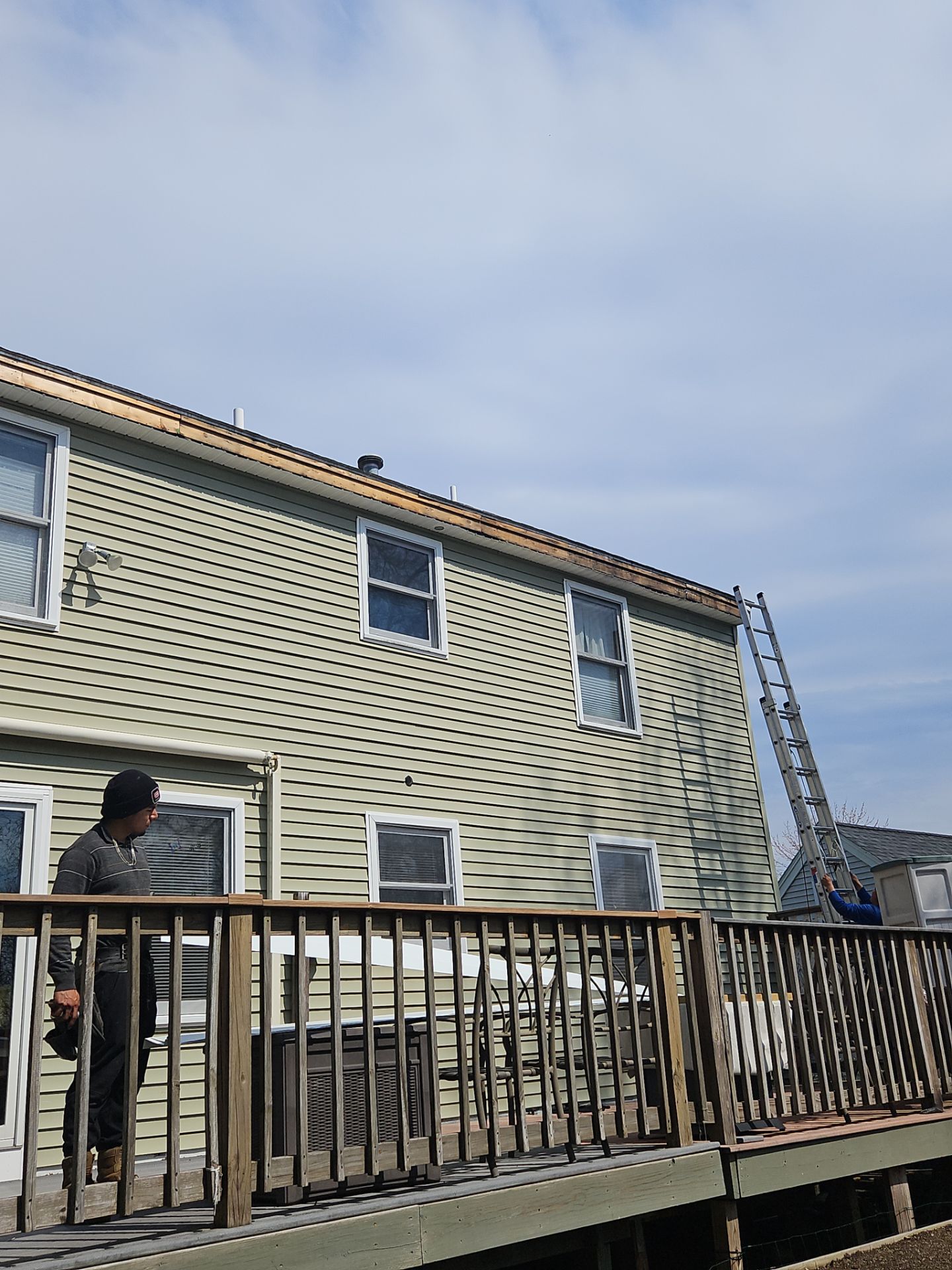 Roof Repair & Fascia Trim Work in Lowell, MA by Mighty Dog Roofing of Greater Middlesex County