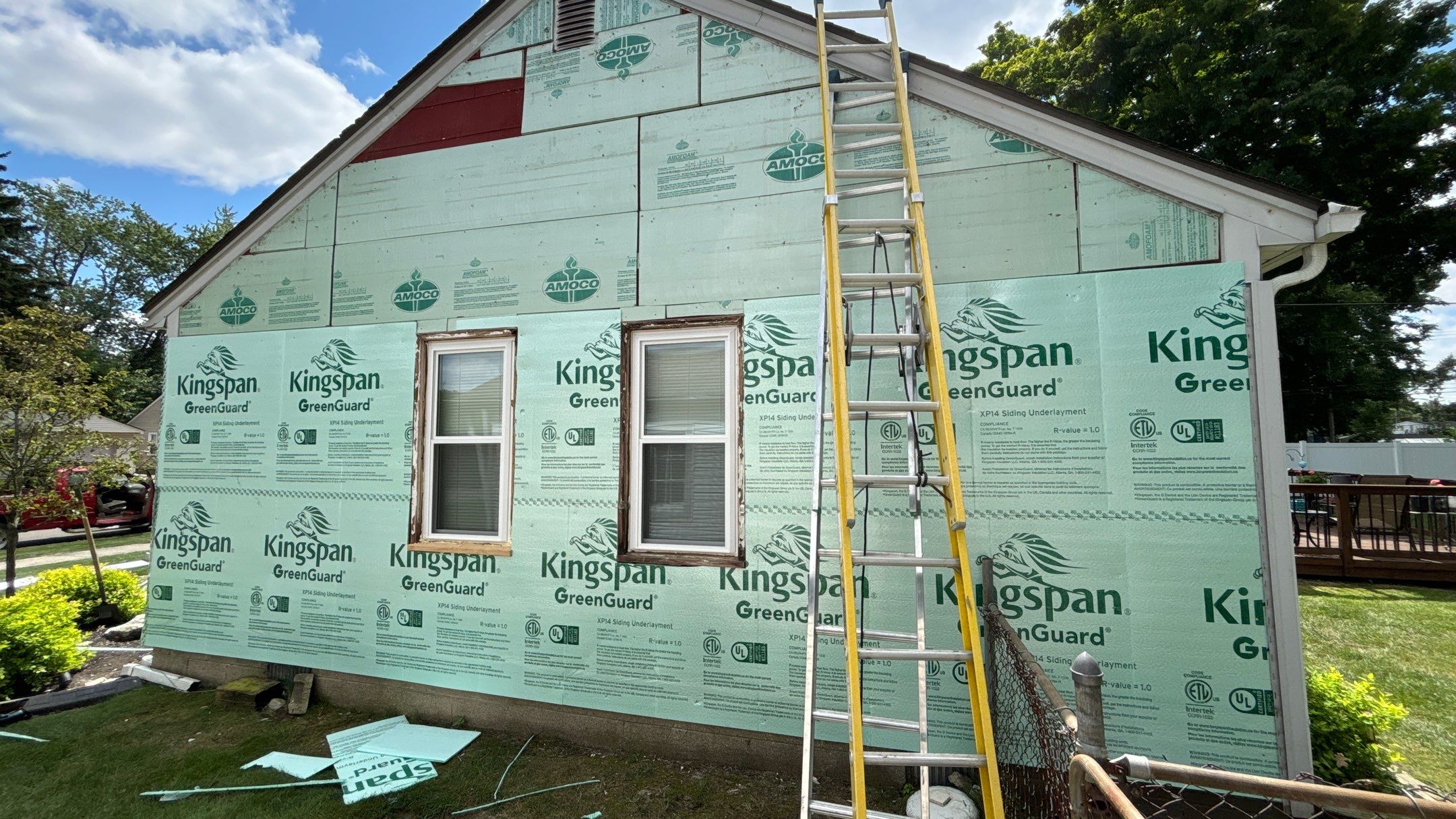 Siding Replacement using Alside Odyssey D4" by 180 Contractors