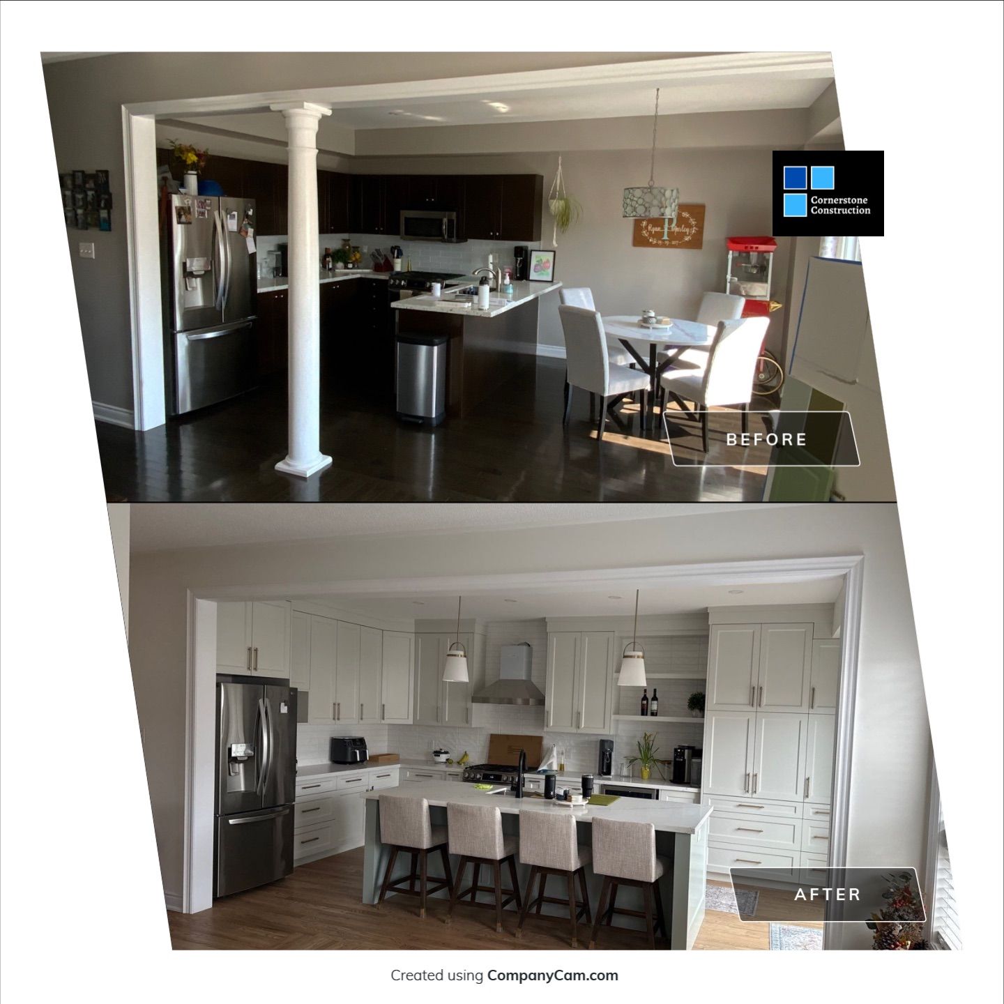 Bowmanville Whole Home Renovation by Cornerstone Construction