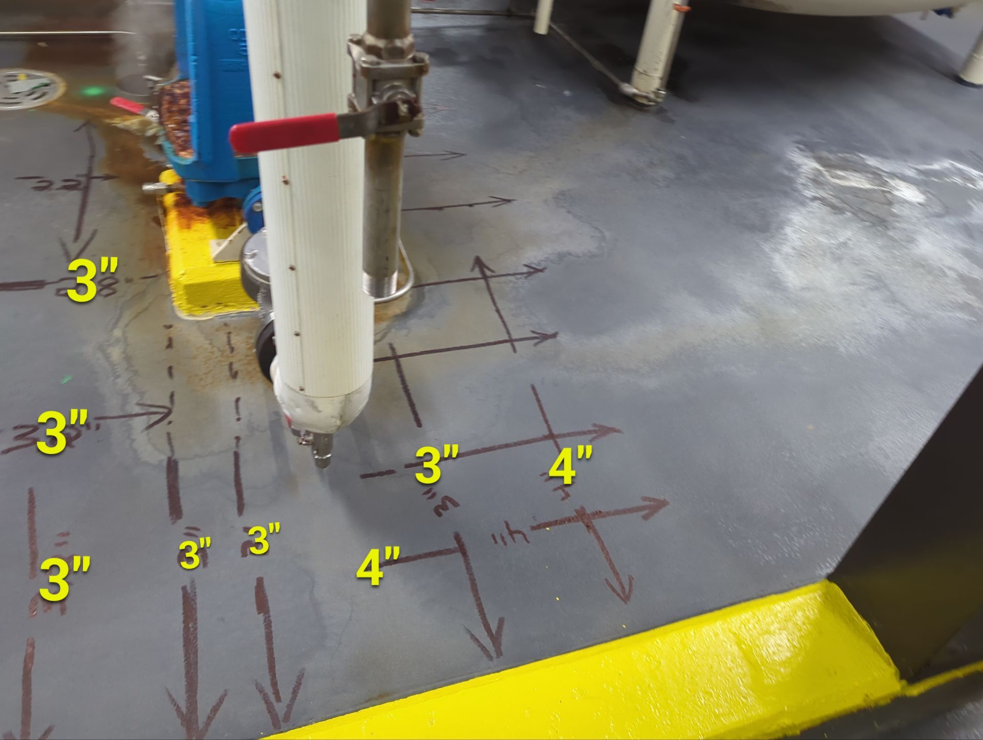 Industrial Plant - Drain Line collapse by Alsip Locating Service, LLC