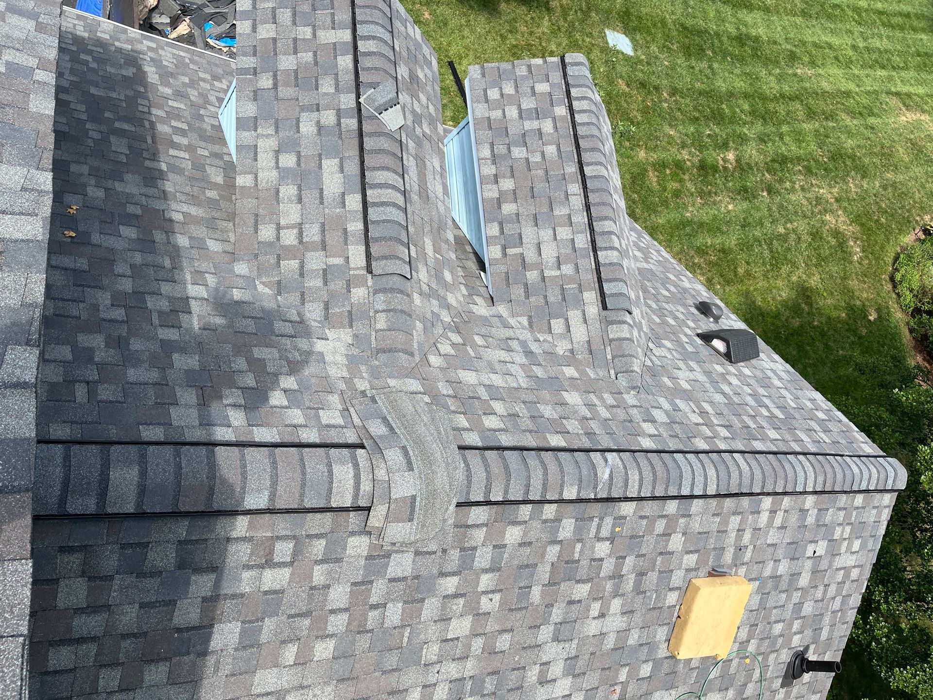 Burke: Residential Roof Replacement with CertainTeed Landmark Pro Designer Shingles in Max Def Driftwood by RM Banning, Inc.