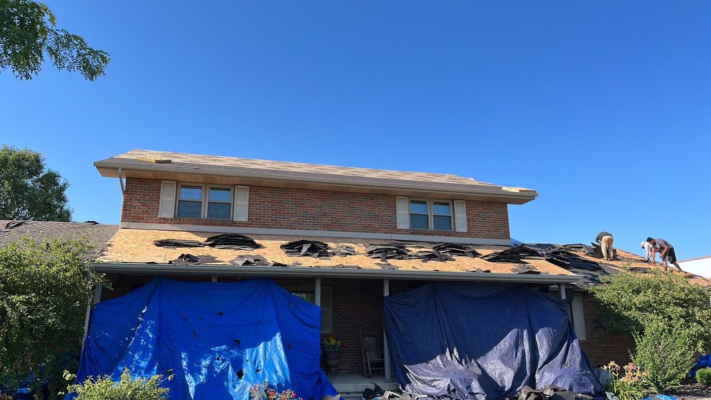 Residential Roofing Installation using GAF Timberline HDZ Weathered Wood by Nitro Roofing and Construction