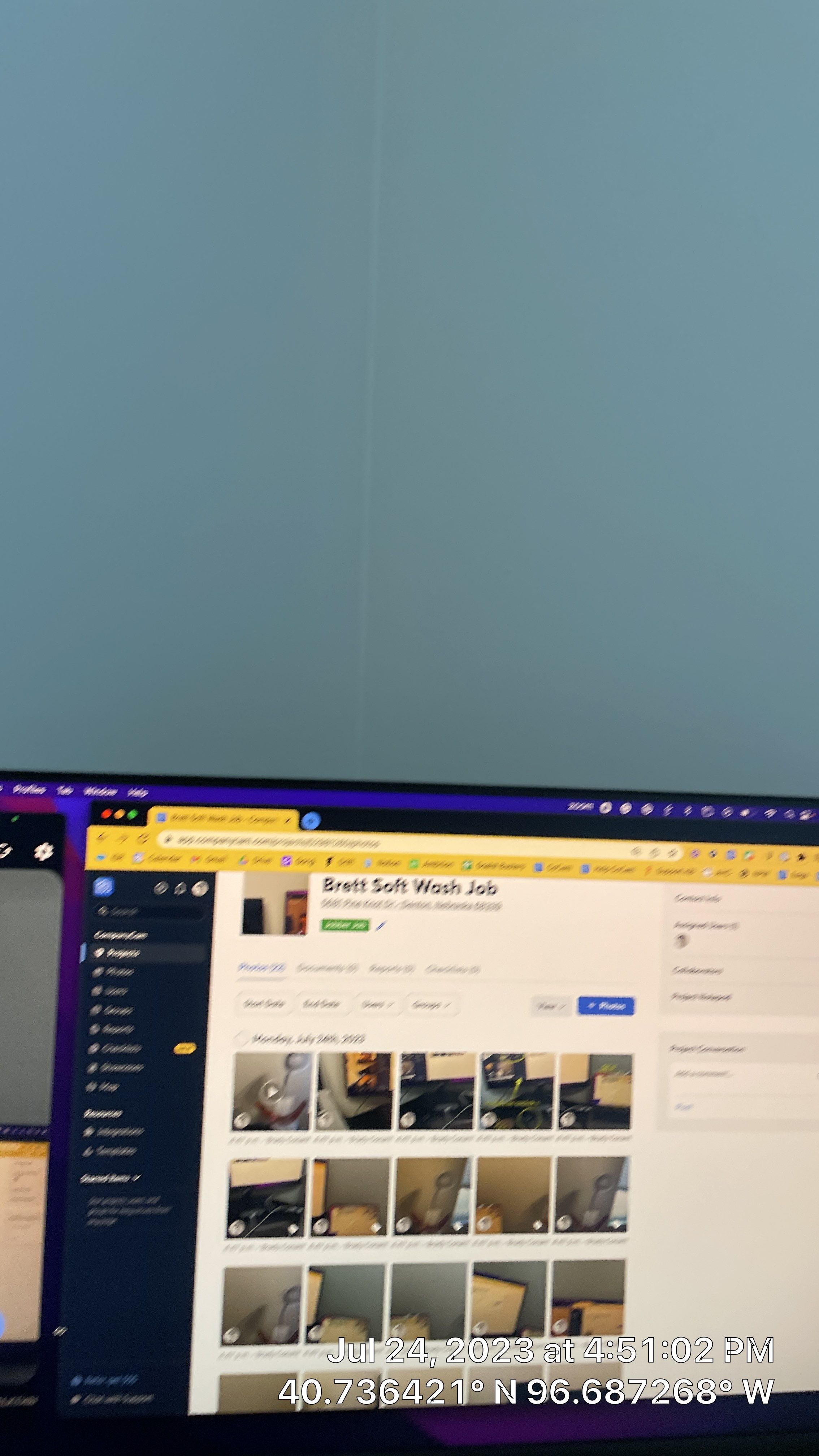 Soft Wash job Lincoln, NE by CompanyCam Sales Demo