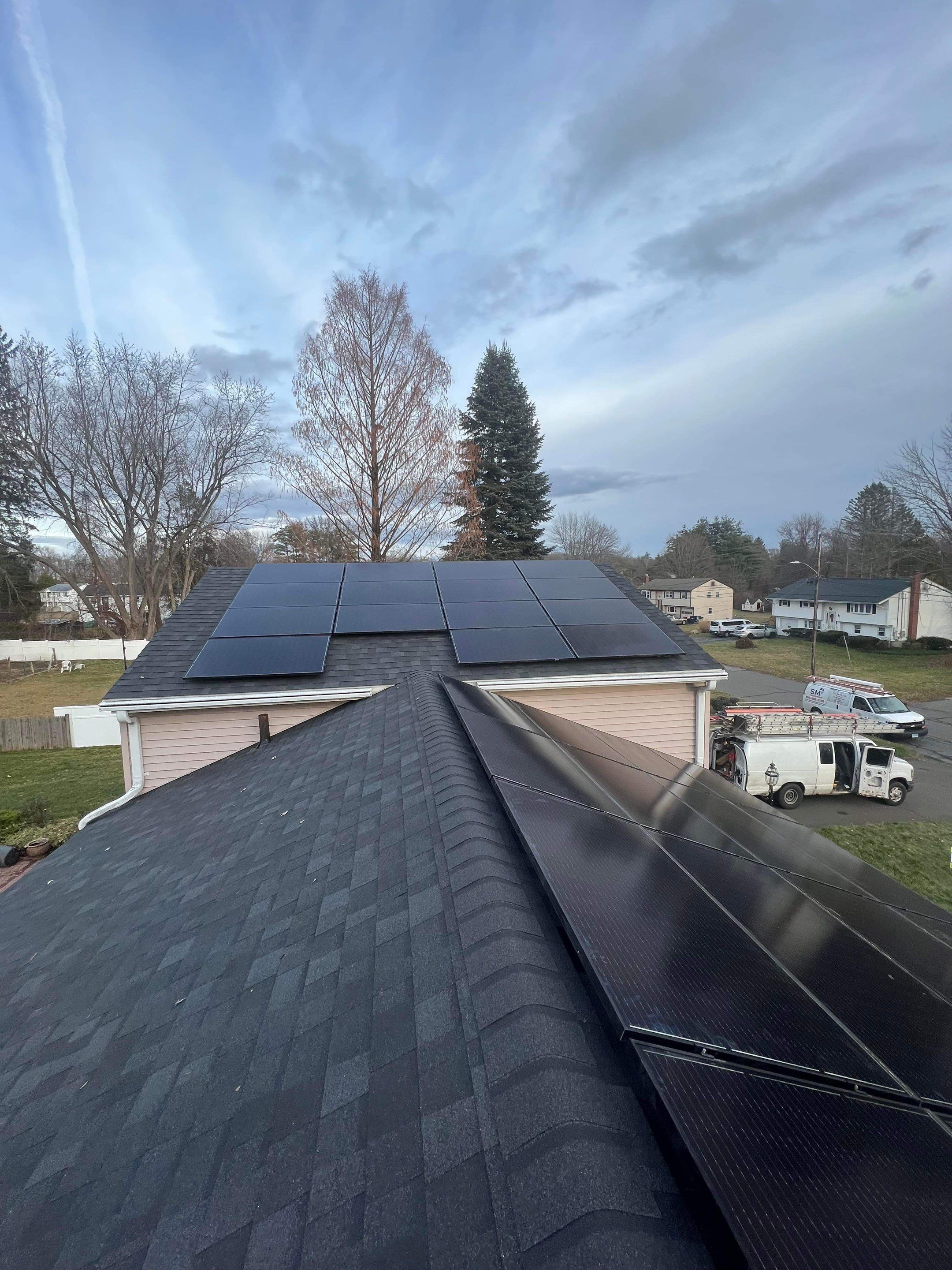 Onyx Black Shingles by Reimagine Roofing