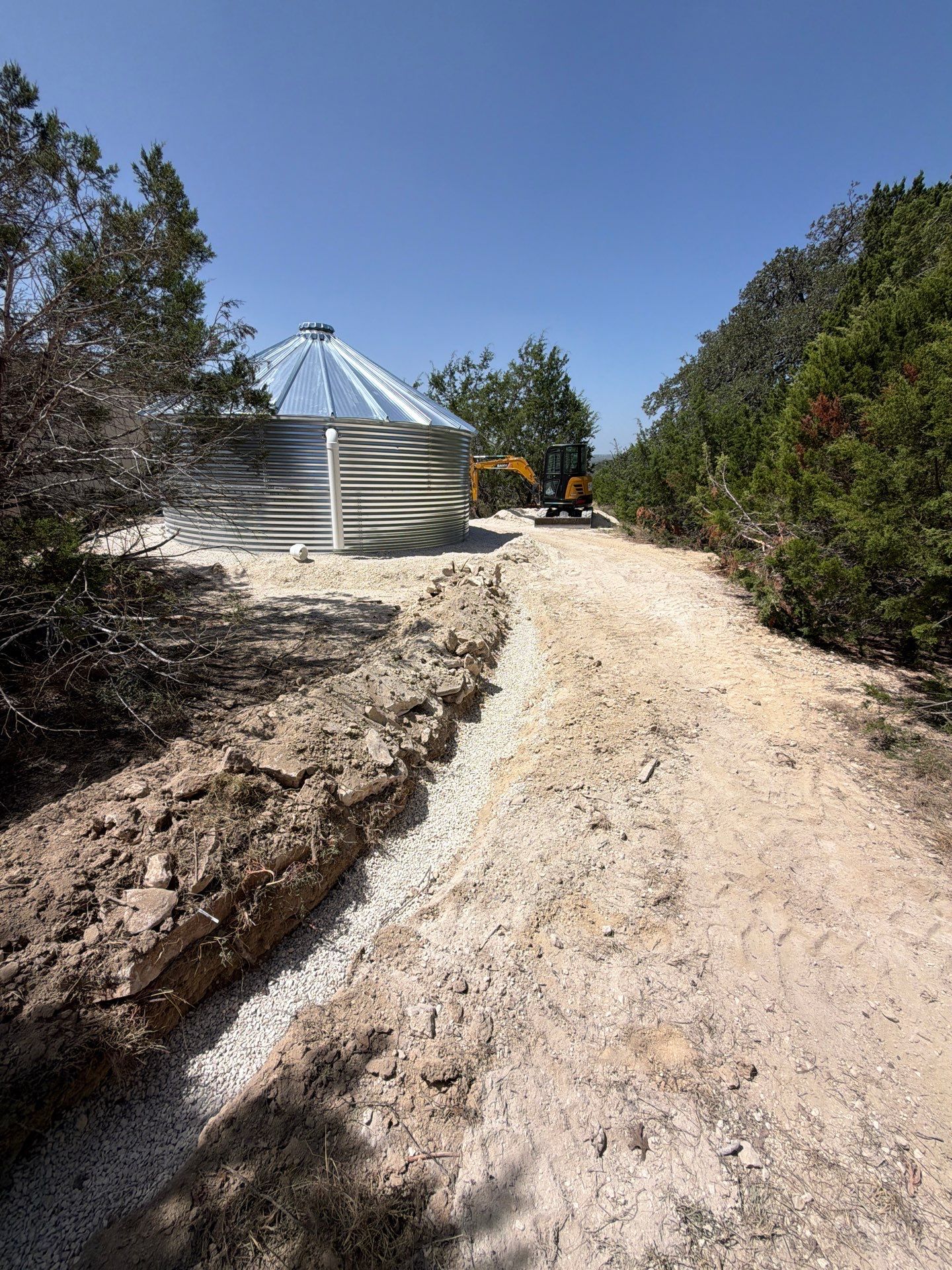 18.8k Gallon Cistern by Hill Country Rain Water