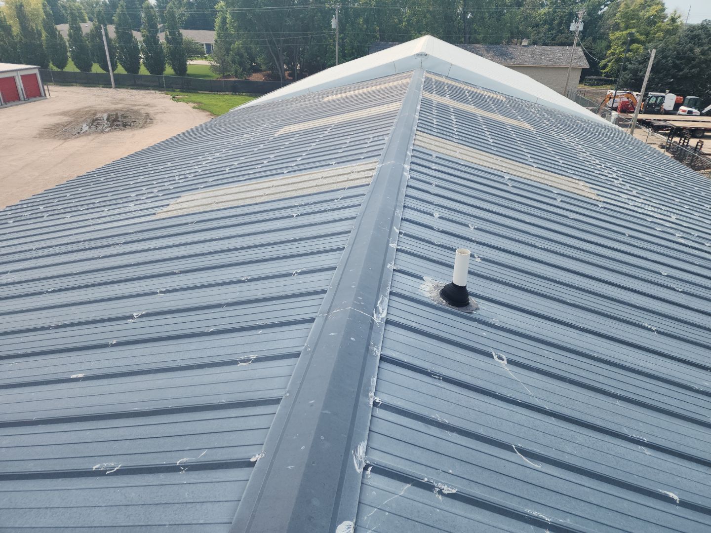 Metal Roof Restoration - Columbus, NE by Tillotson Enterprises