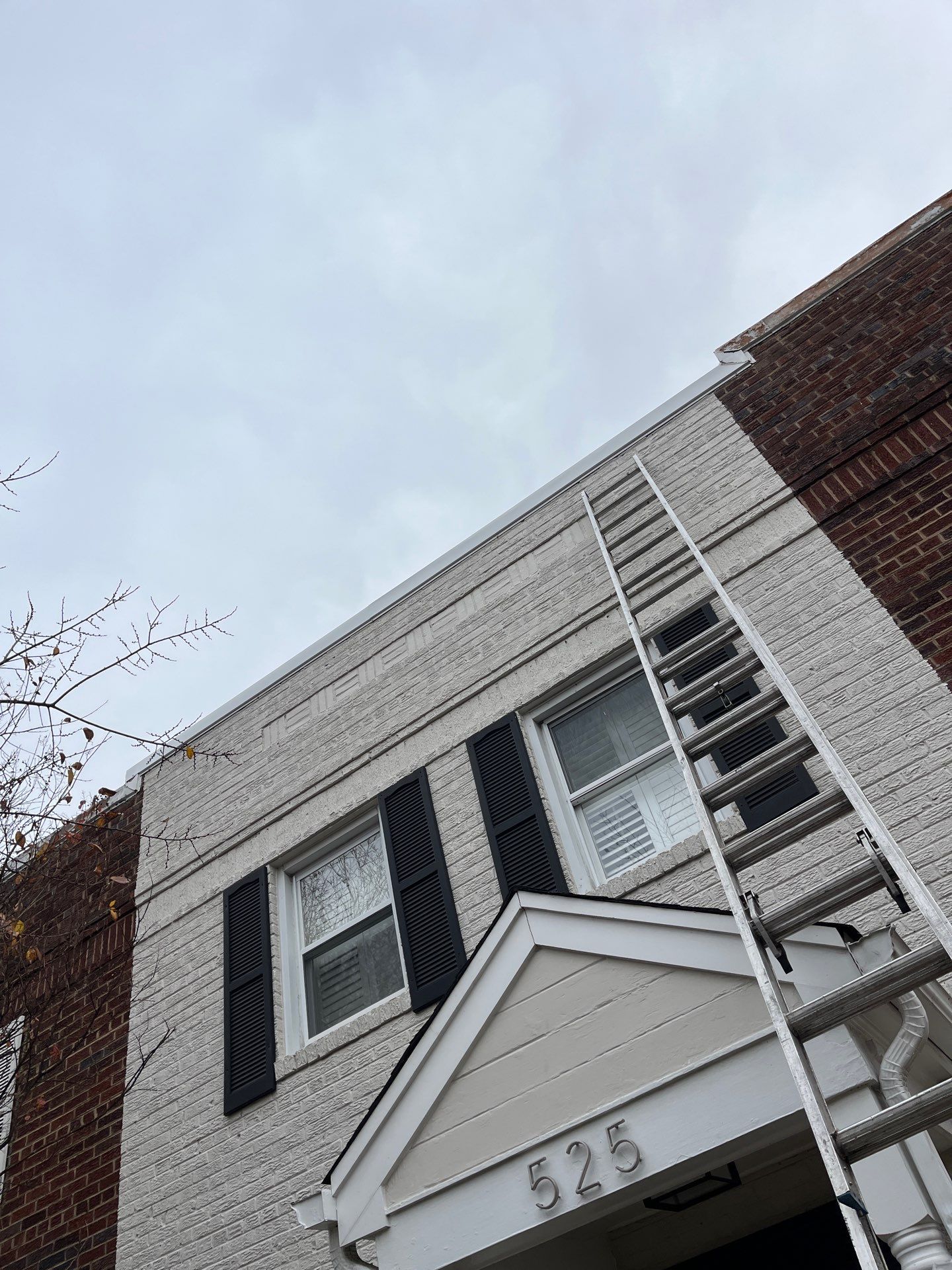 Alexandria: Residential Flat Roof Replacement with Mule Hide TPO Membrane by RM Banning, Inc.