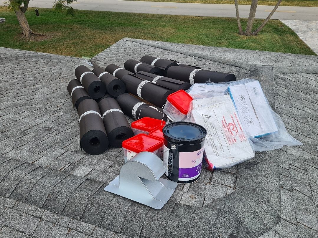 Residential Roofing Installation using 1" Nail strip metal roof by BLUES BROTHERS ROOFING