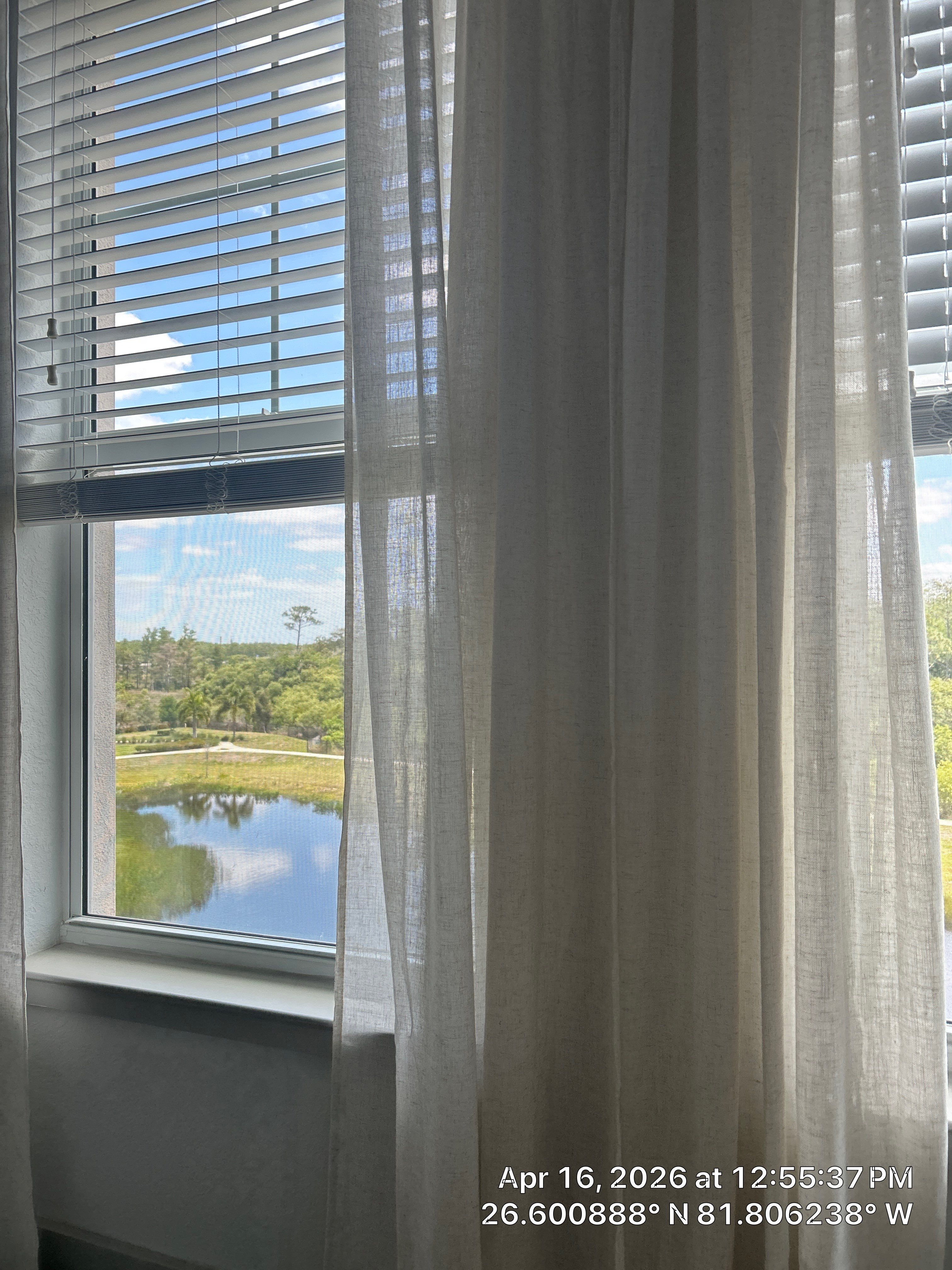 Custom Window Treatment Installation for Wellington New Construction Home by CompanyCam Sales Demo