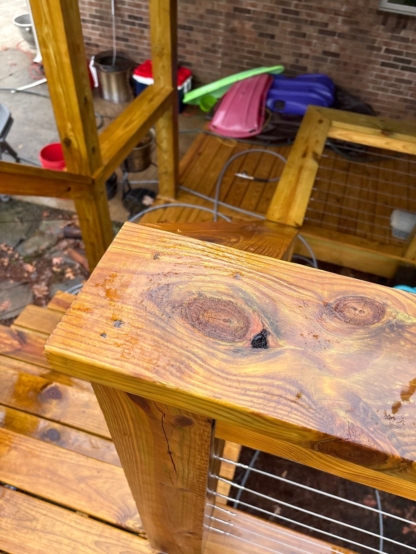 Deck using Wood Sealant by DuraSeal