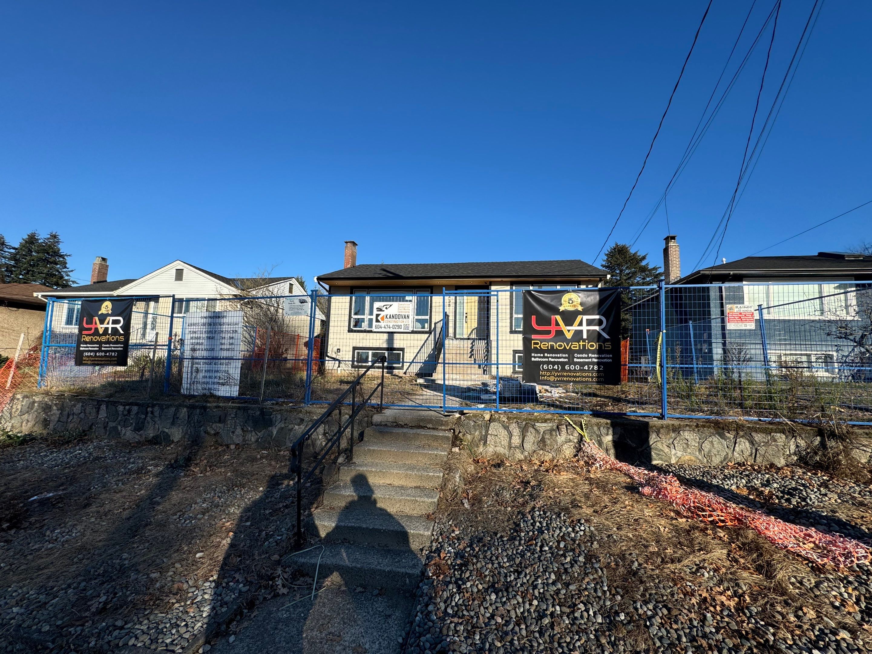 Renovation Project- 13th st- North Vancouver by YVR Construction Group