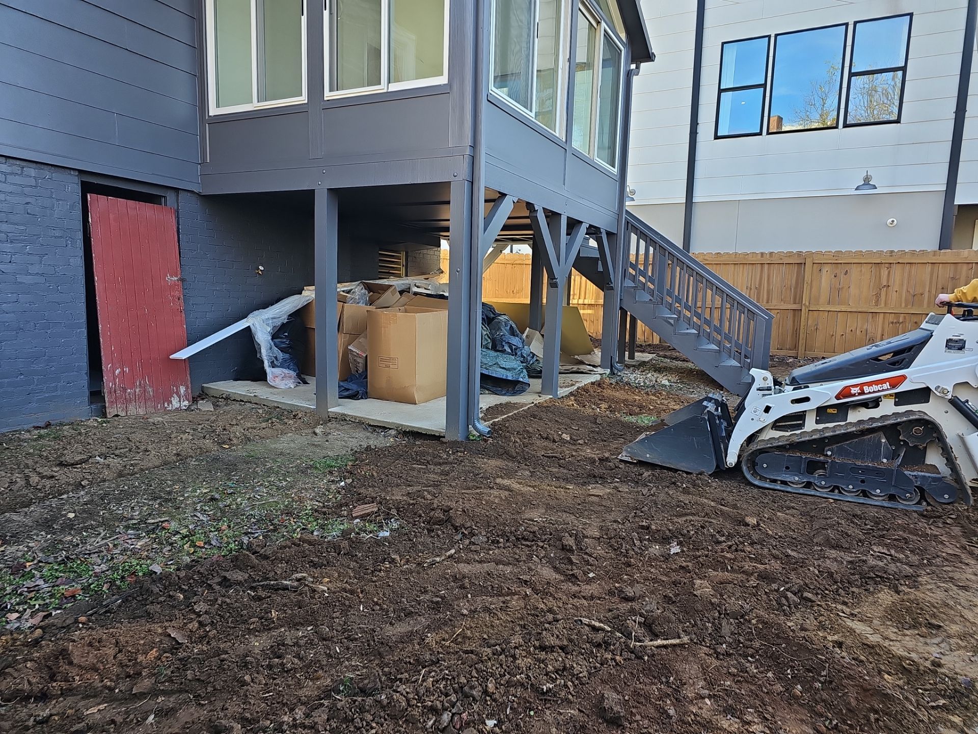 Residential Landscape Project Design/Build by Carolina-Metro Landscape, Inc