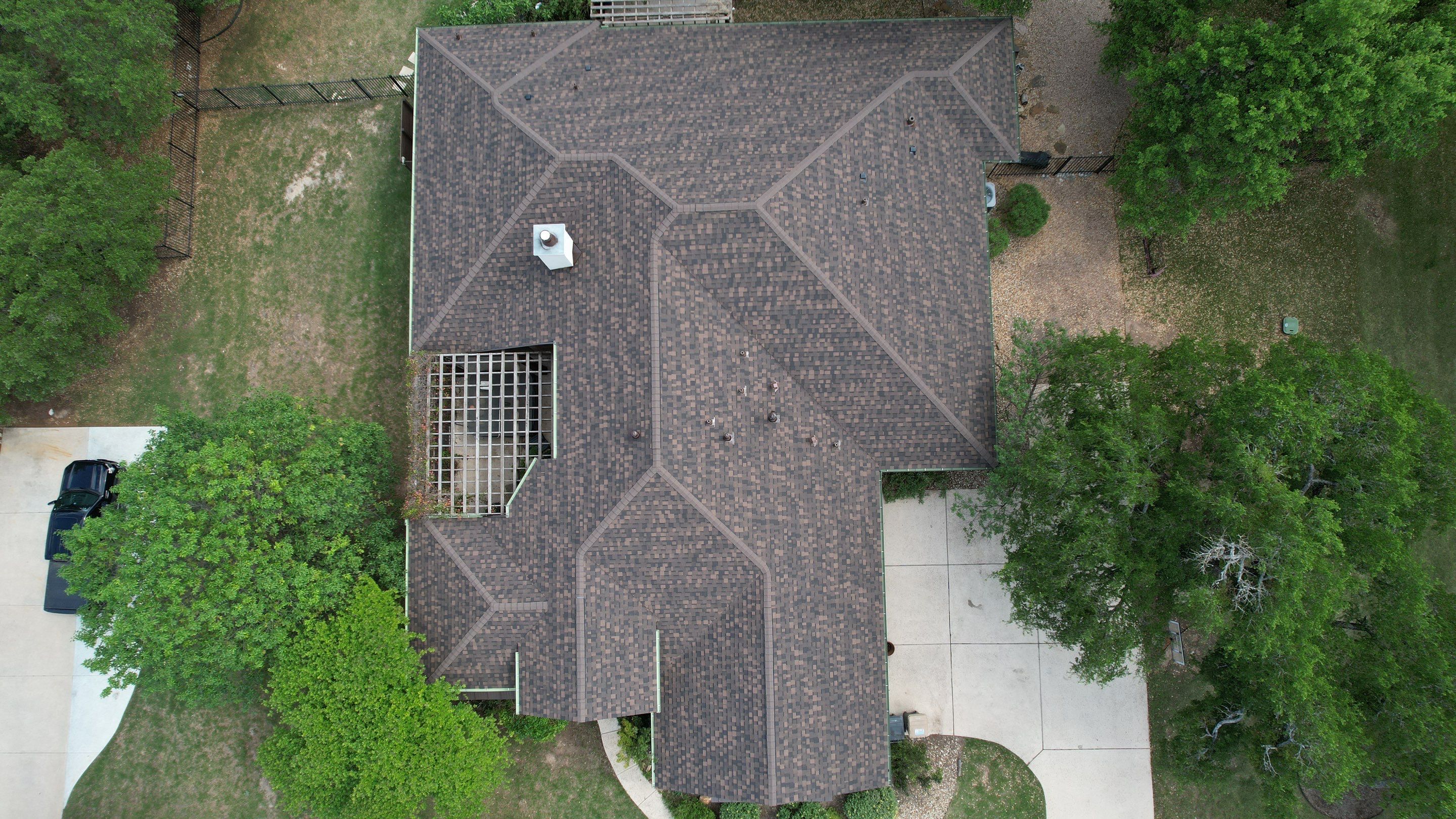 Residential Roofing Installation using IKO Nordic Class 4 - Shadow Brown by Sky High Roofing