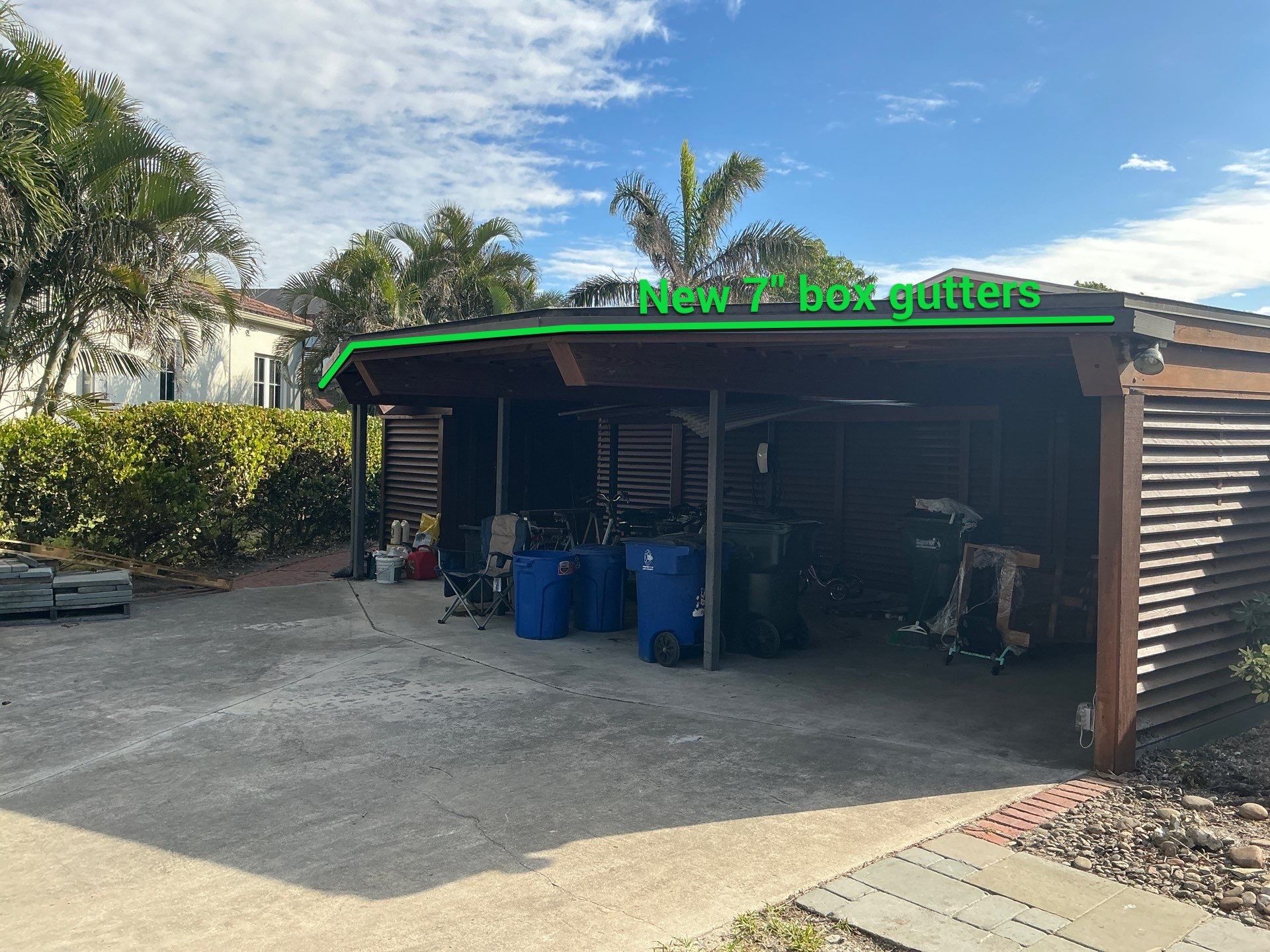 7-Inch Box Gutters for Maximum Protection in Fort Myers FL by Gutter Professors