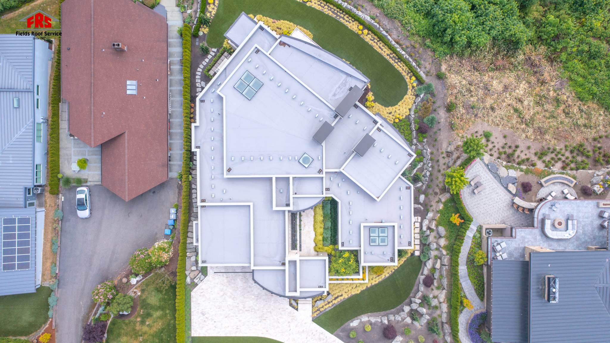 Gig Harbor Residential Reroof - TPO by Fields Roof Service Inc