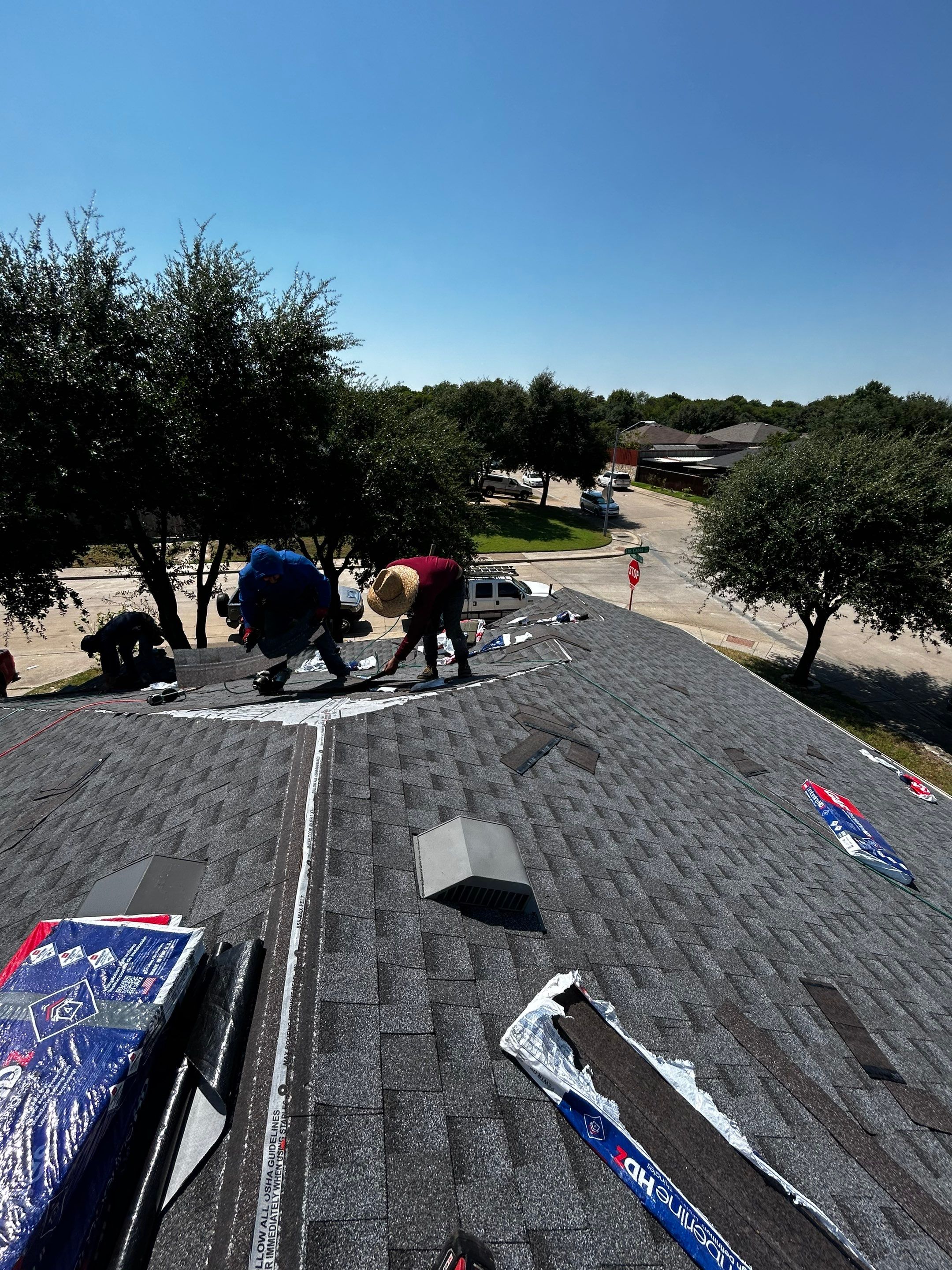 New Roof using GAF HDZ by AquaShield Restoration USA