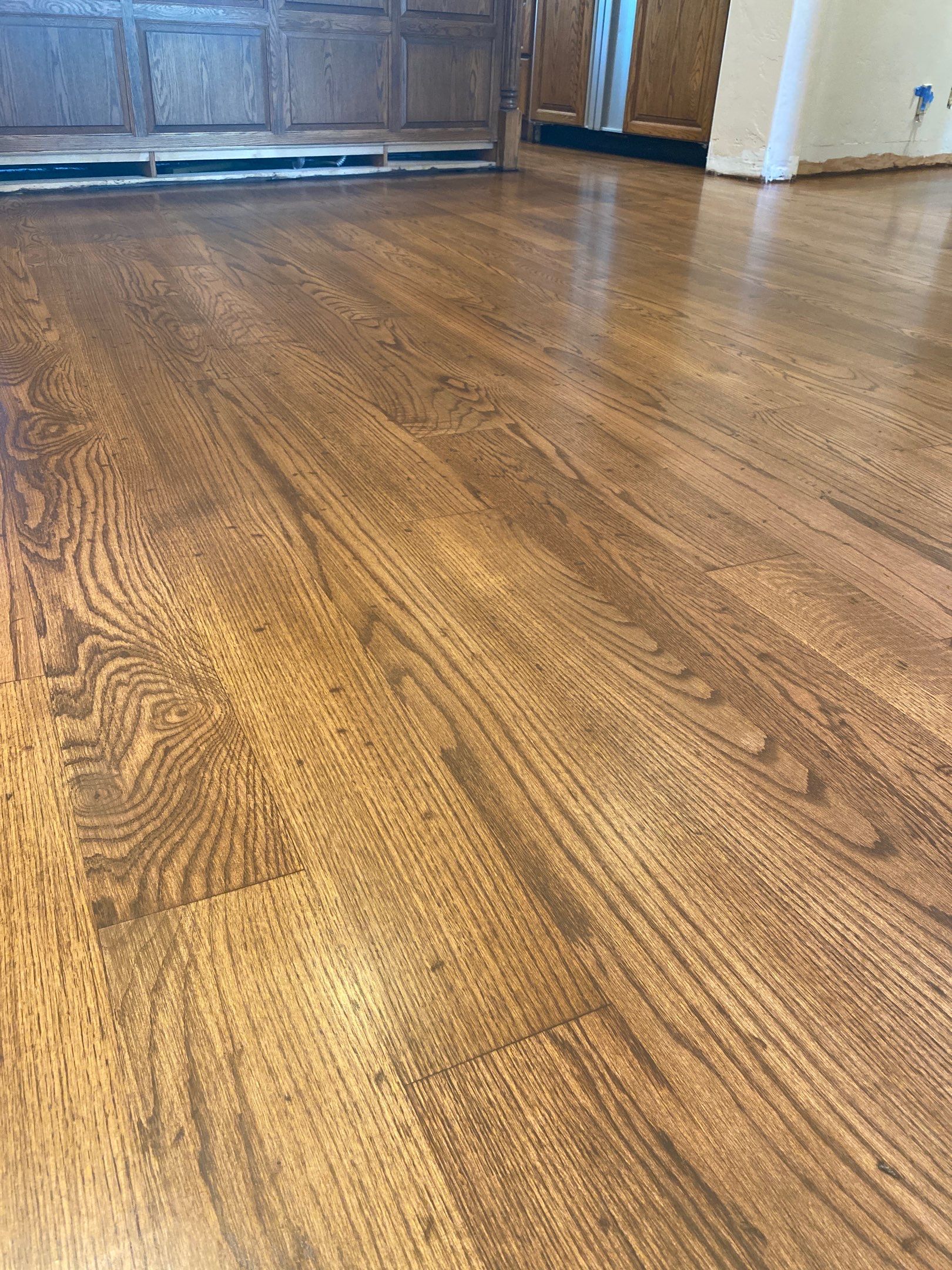 Flood damaged floor repair by Footprints Floors South Sacramento